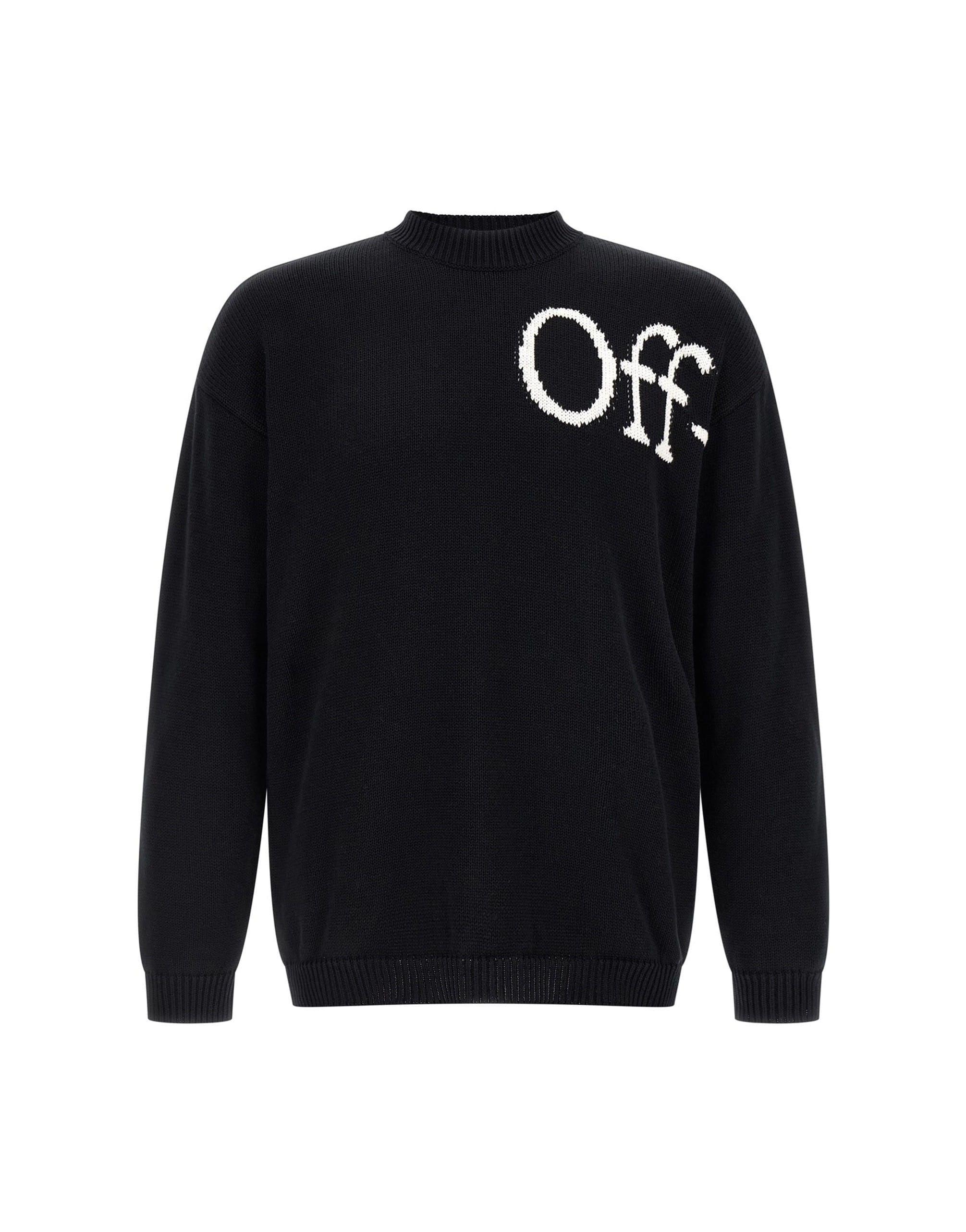 Off-White Off-White Bookish Shared Logo Sweater