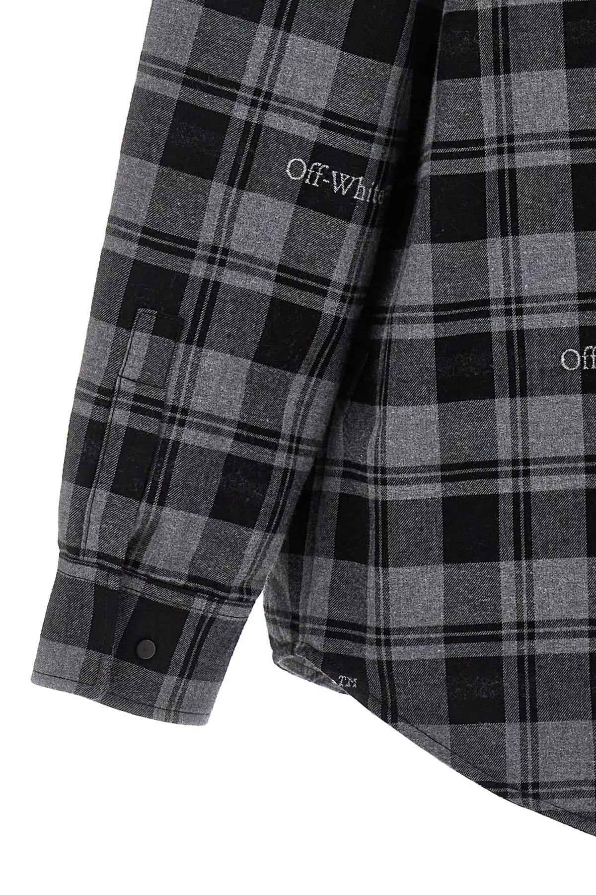 Off-White Off-White Check Flannel Padded Jacket