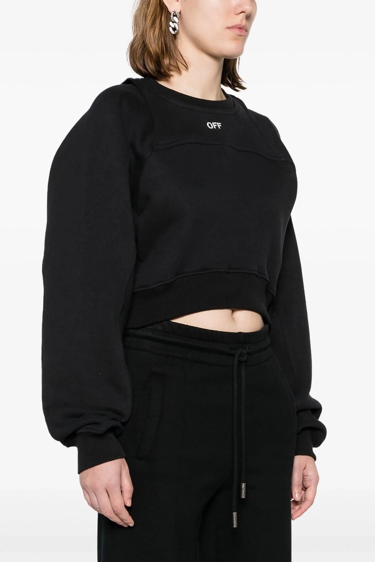 Off-White Verkorte Sweater met harnasdetail - alternate view