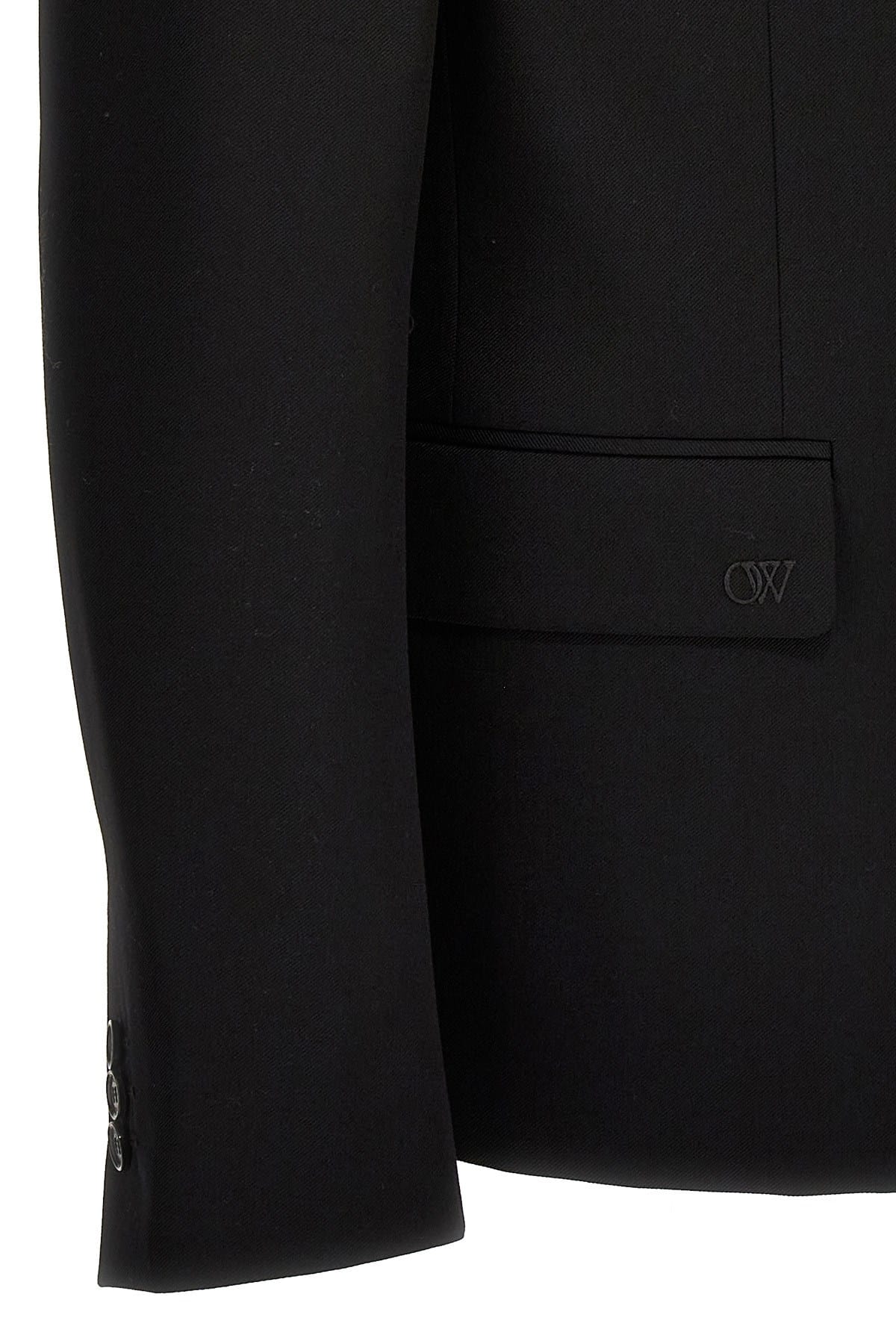 Off-White Off-White Embroidery Blazer