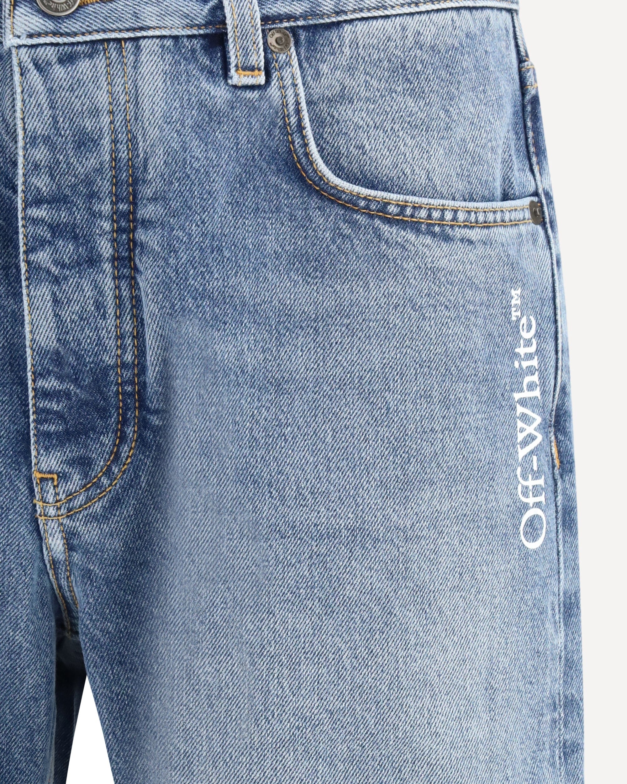 Off-White Half Arrow Slim Relaxed Jeans