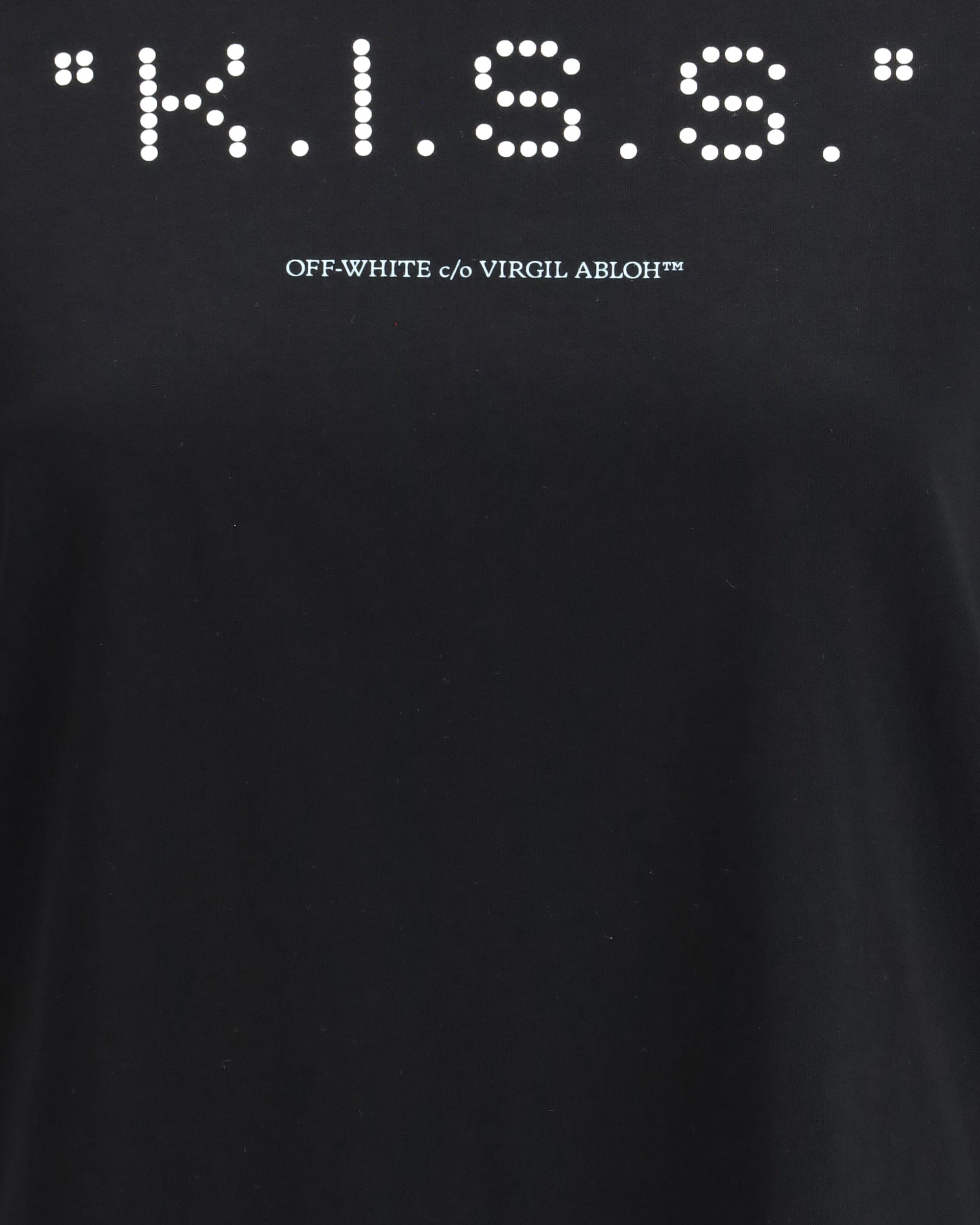 Off-White Kiss Quote T-Shirt