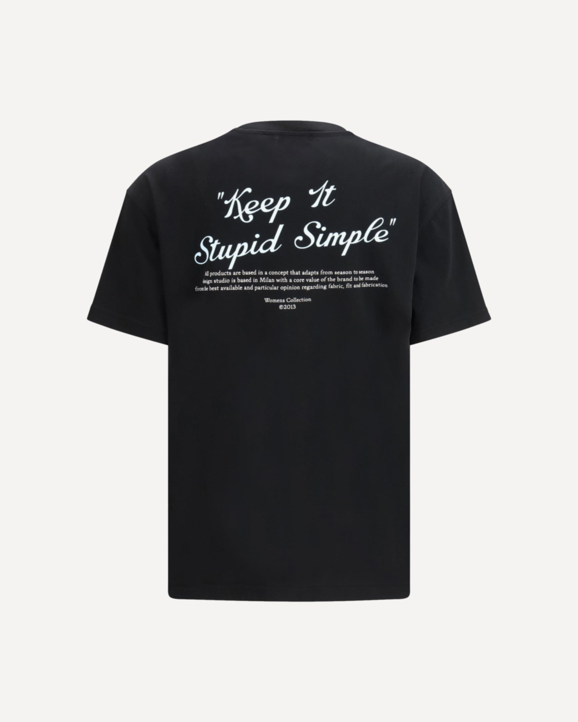 Off-White Kiss Quote T-Shirt - alternate view