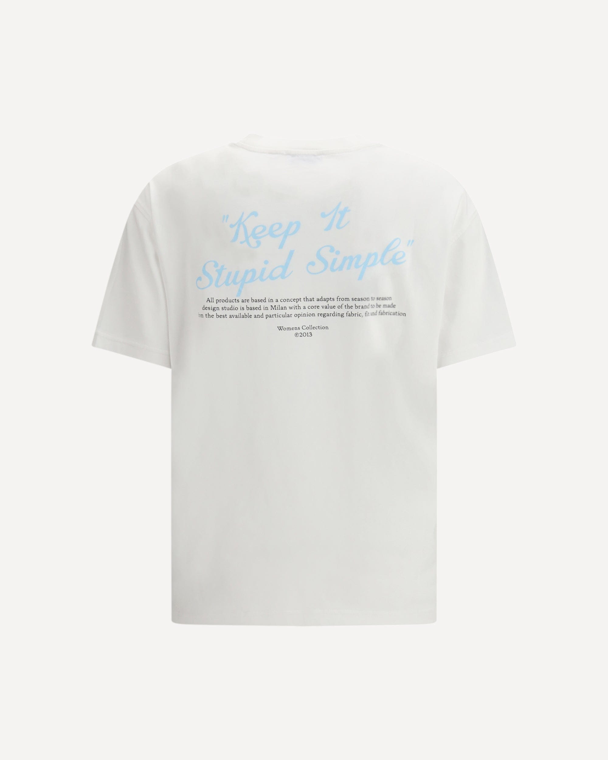 Off-White Kiss Quote T-Shirt - alternate view