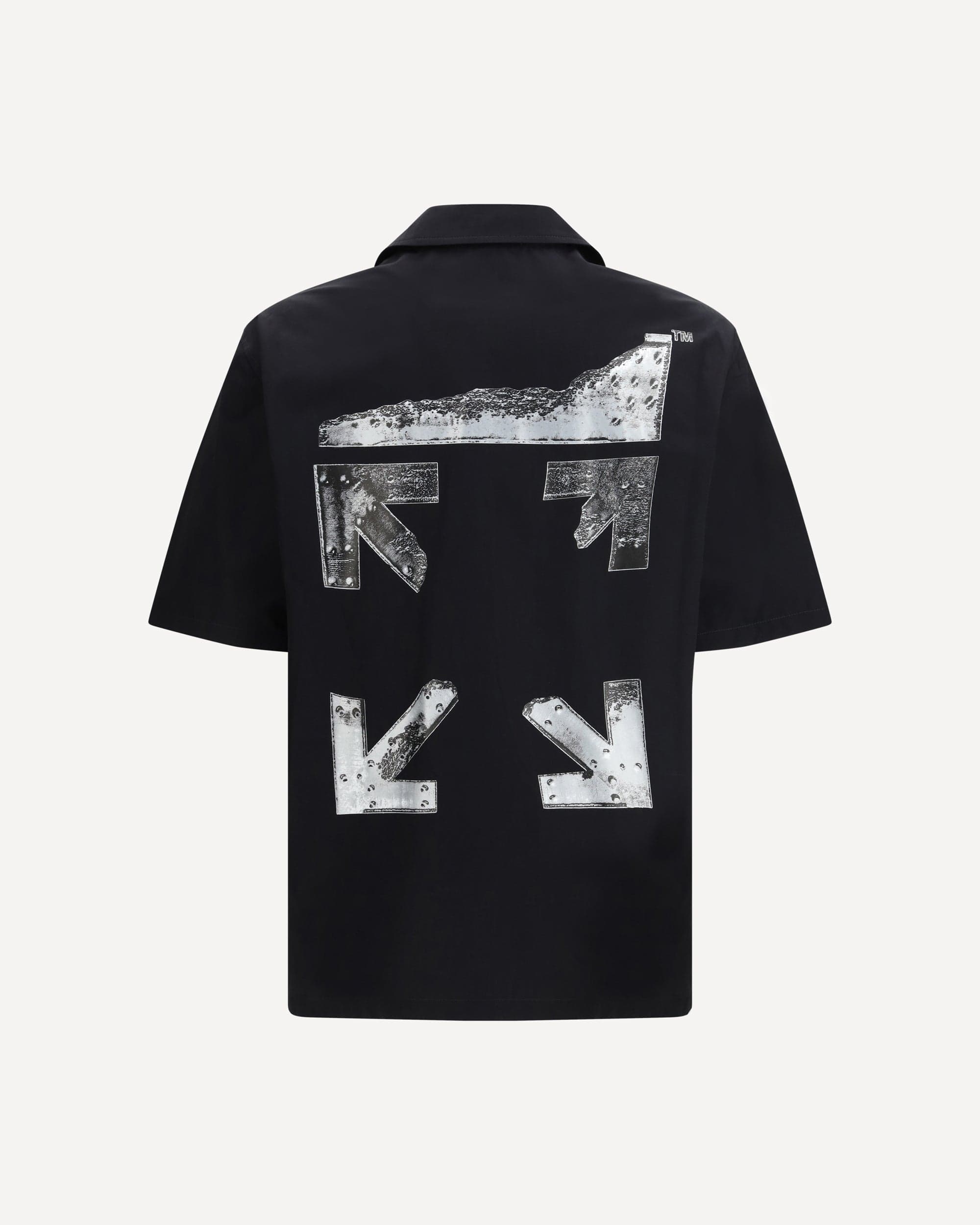 Camicia da bowling Metal Arrows Pop con maniche corte - alternate view