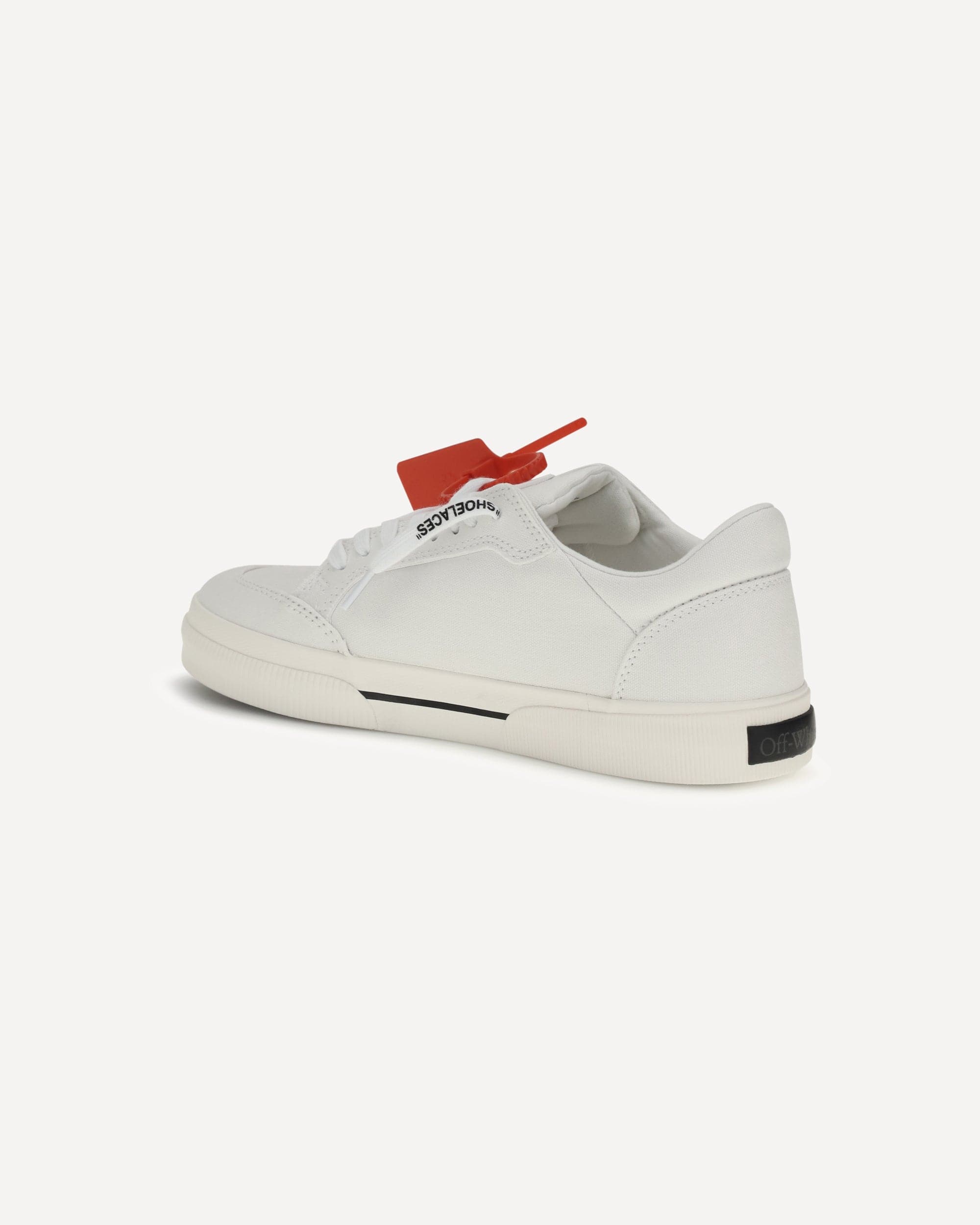 Off-White New Low Vulcanized Canvas Sneakers