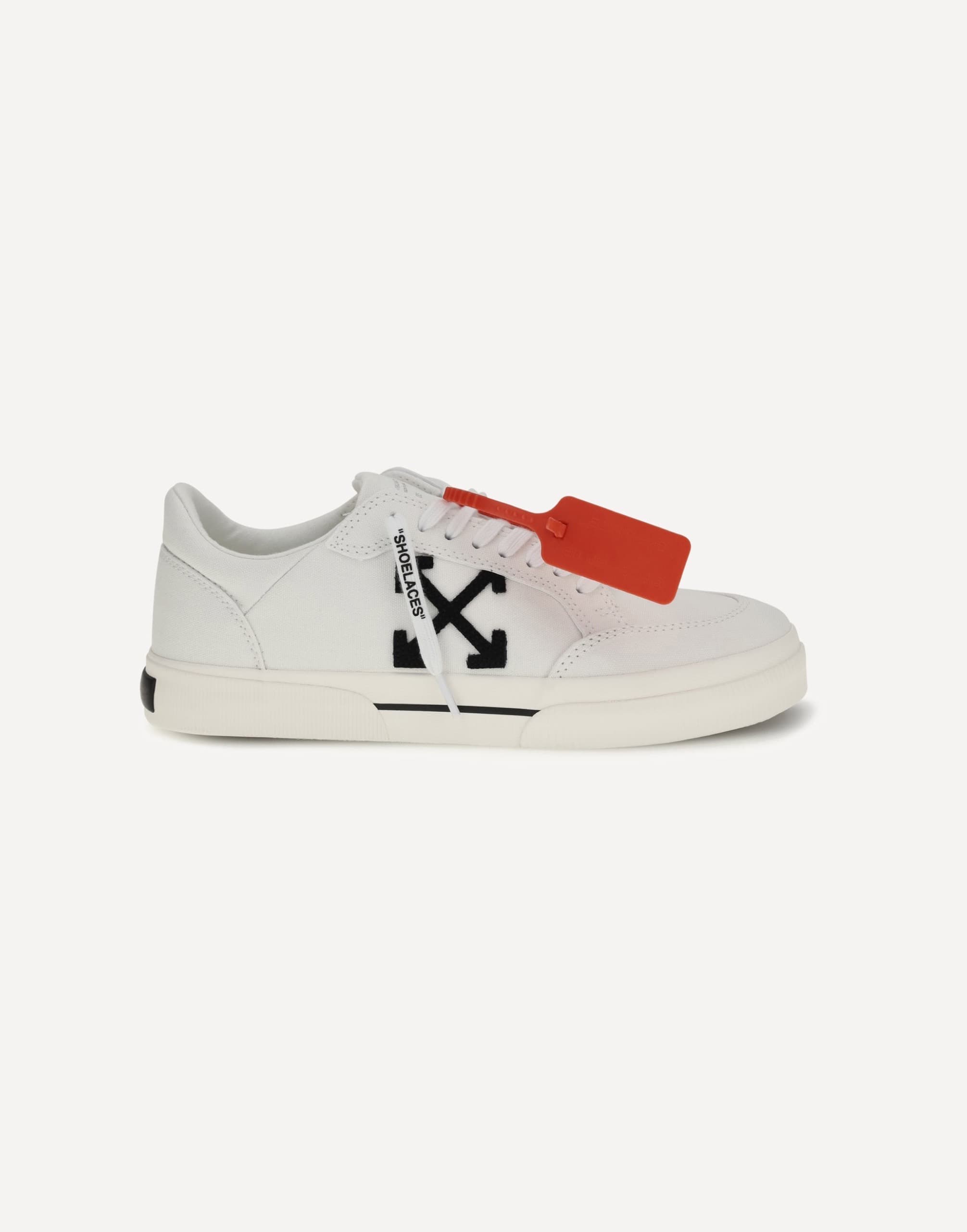 Off-White New Low Vulcanized Canvas Sneakers