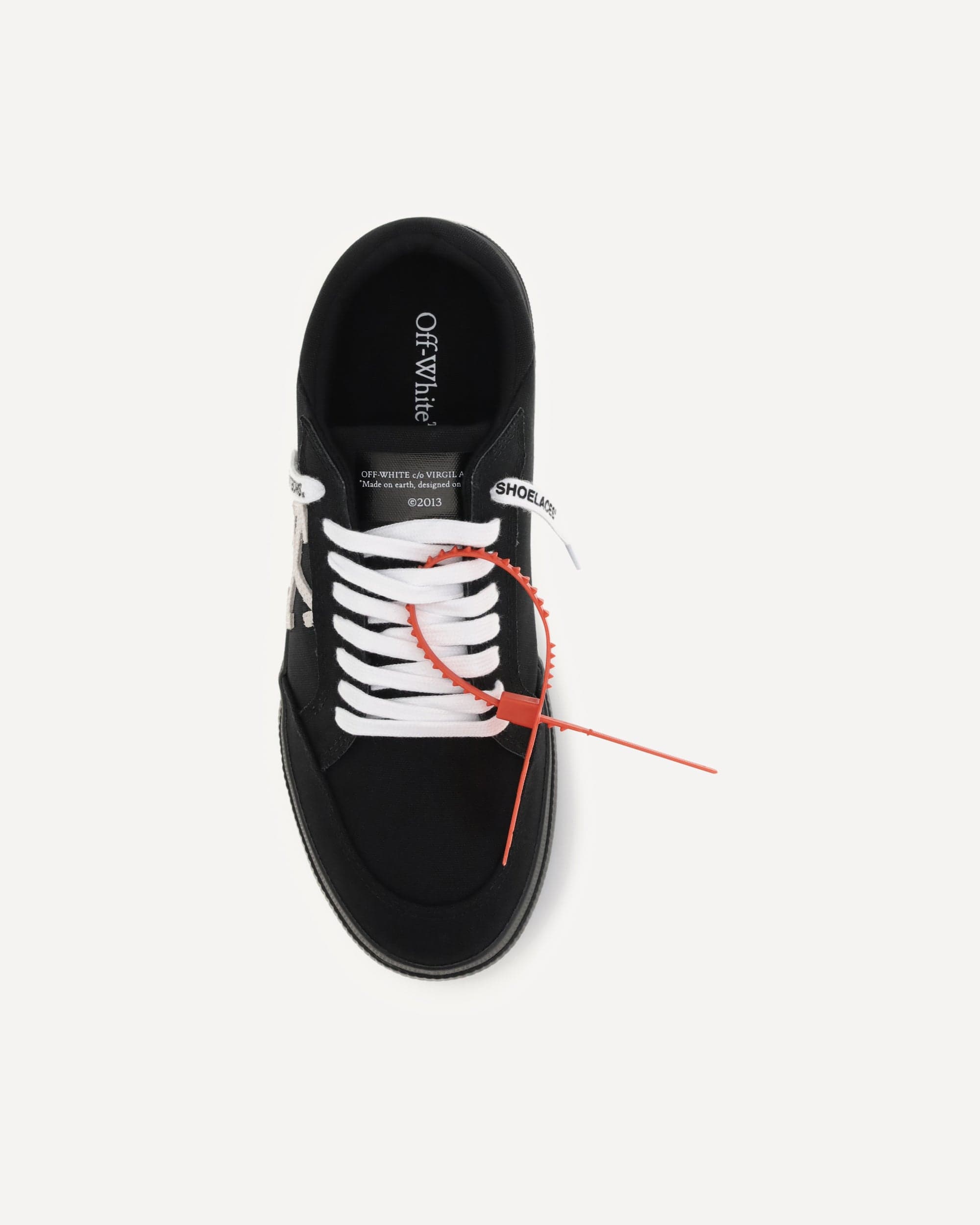 Off-White New Low Vulcanized Canvas Sneakers