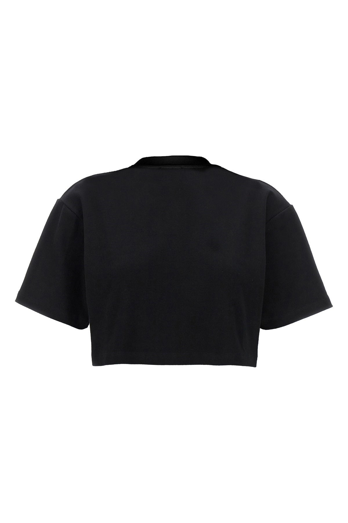 Off-White Off Stamp Cropped T-Shirt