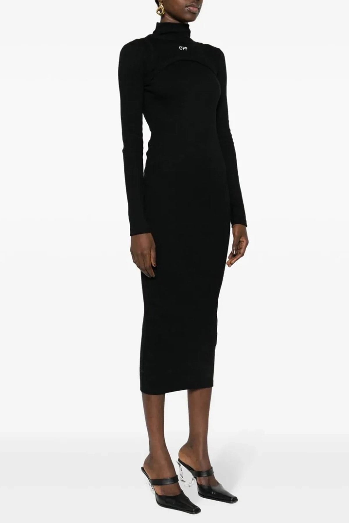 Off-White Robe longue Off Stamp Off-White - alternate view