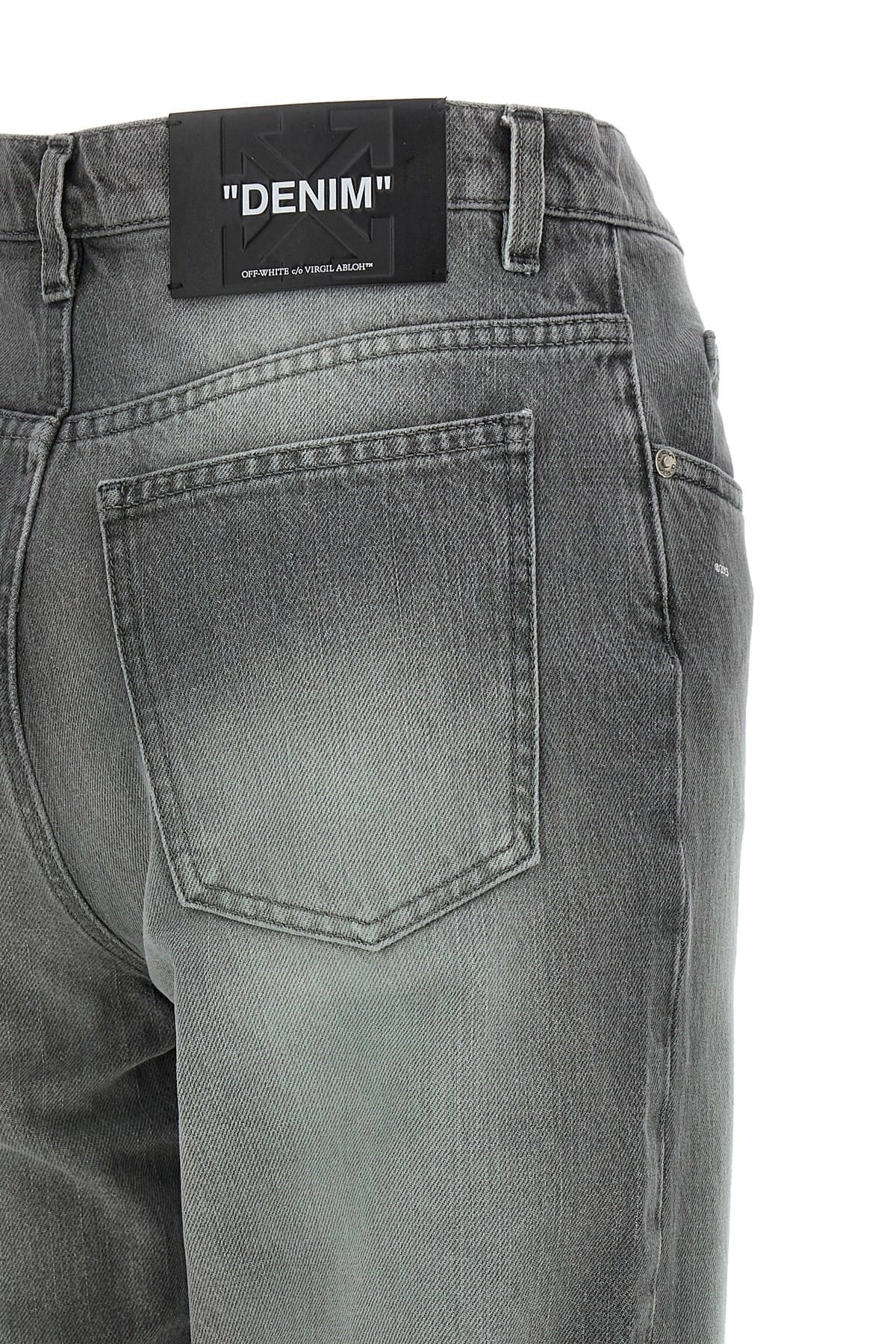 Off-White Off-White Spray New Meteor Jeans