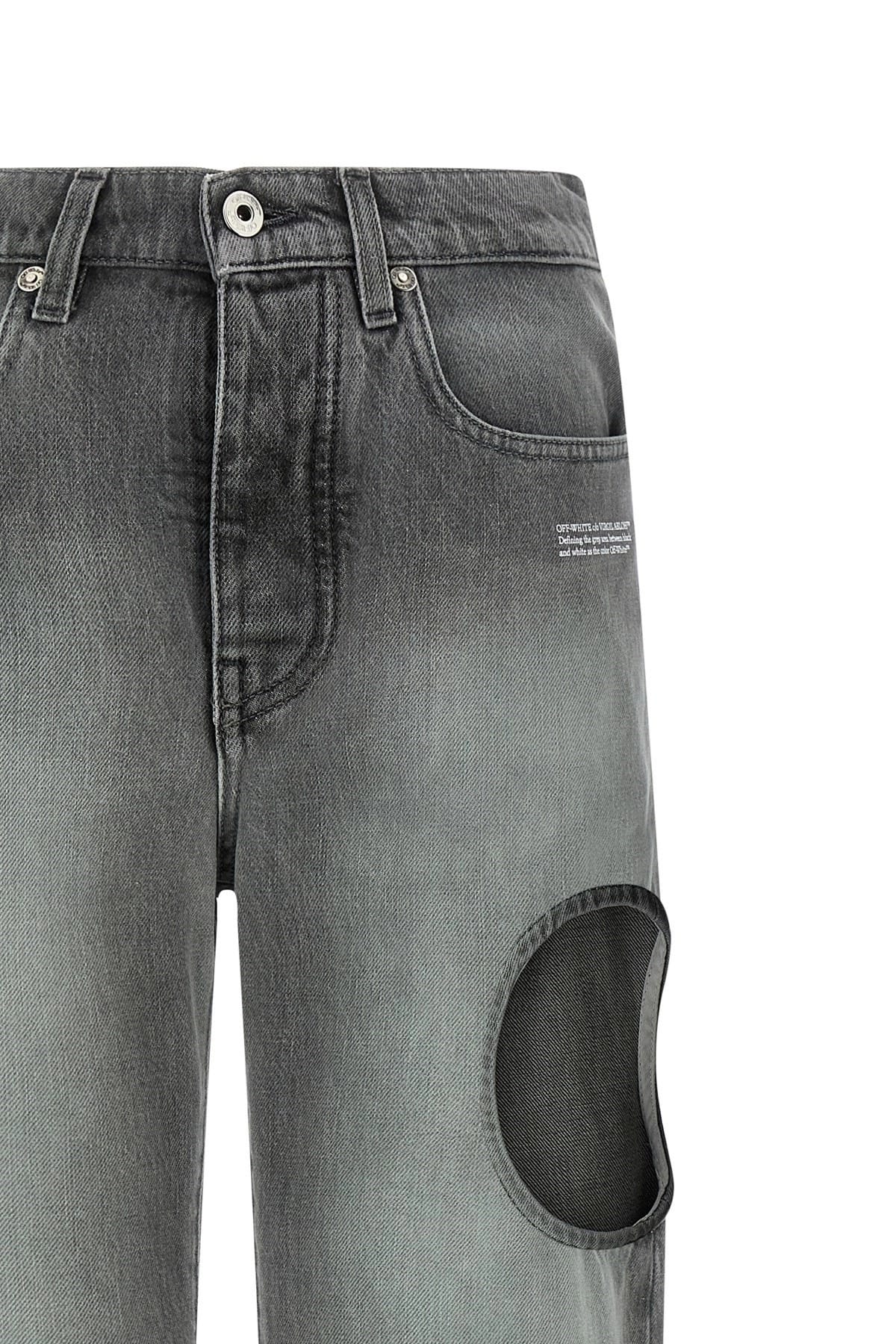 Off-White Off-White Spray New Meteor Jeans