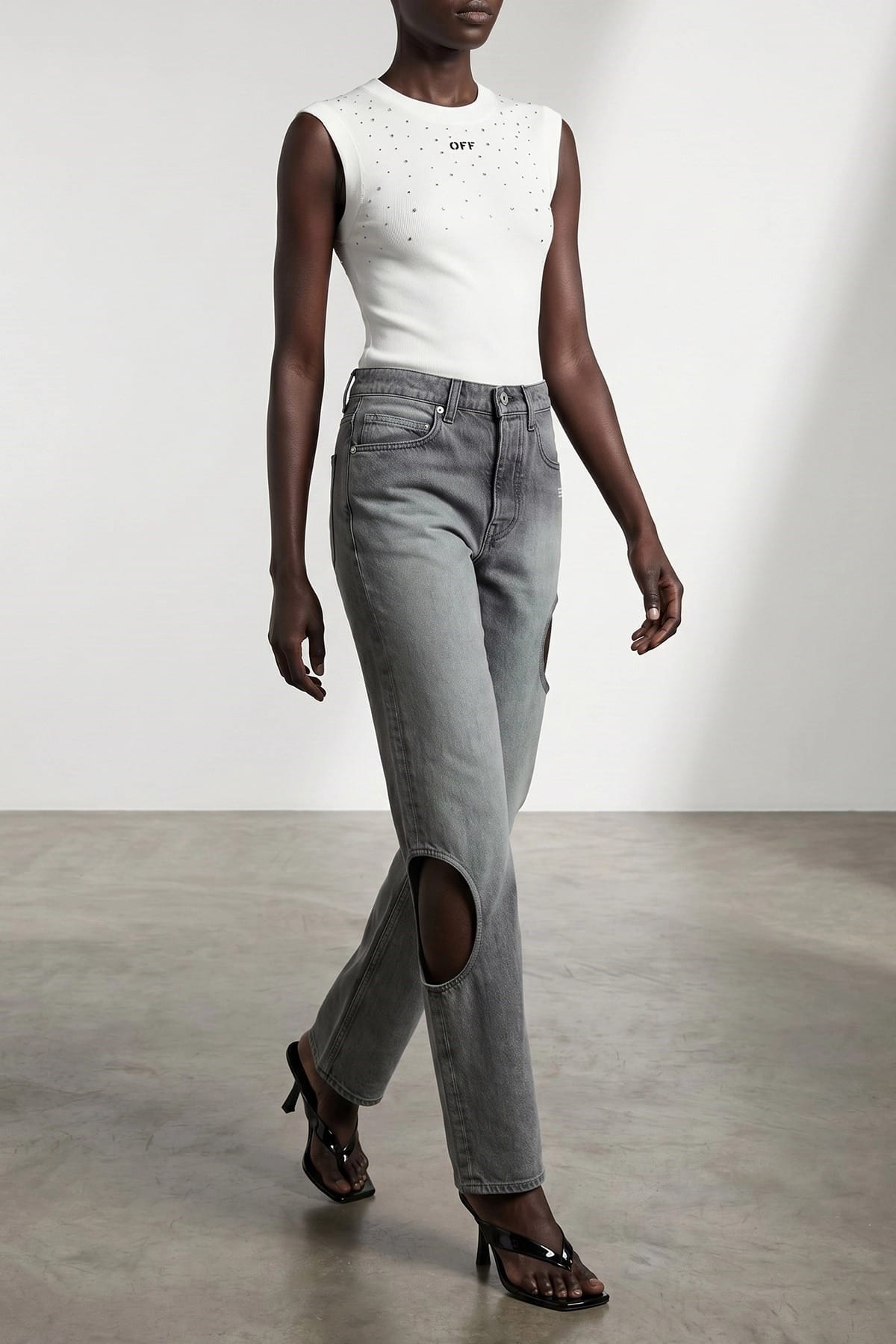 Off-White Off-White Top Swarowski
