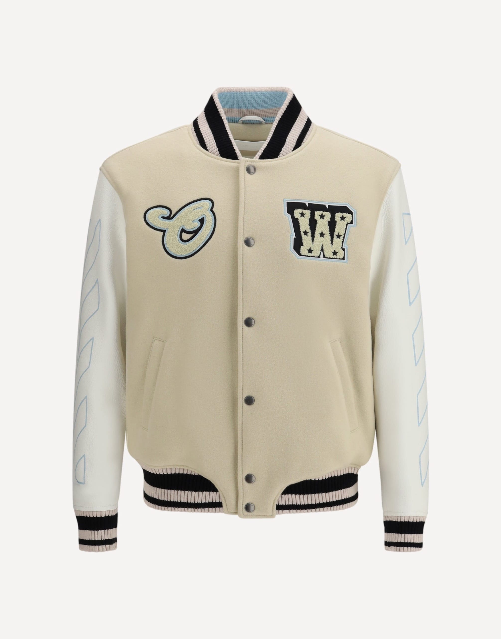 Off-White Varsity Star Logo Jacket