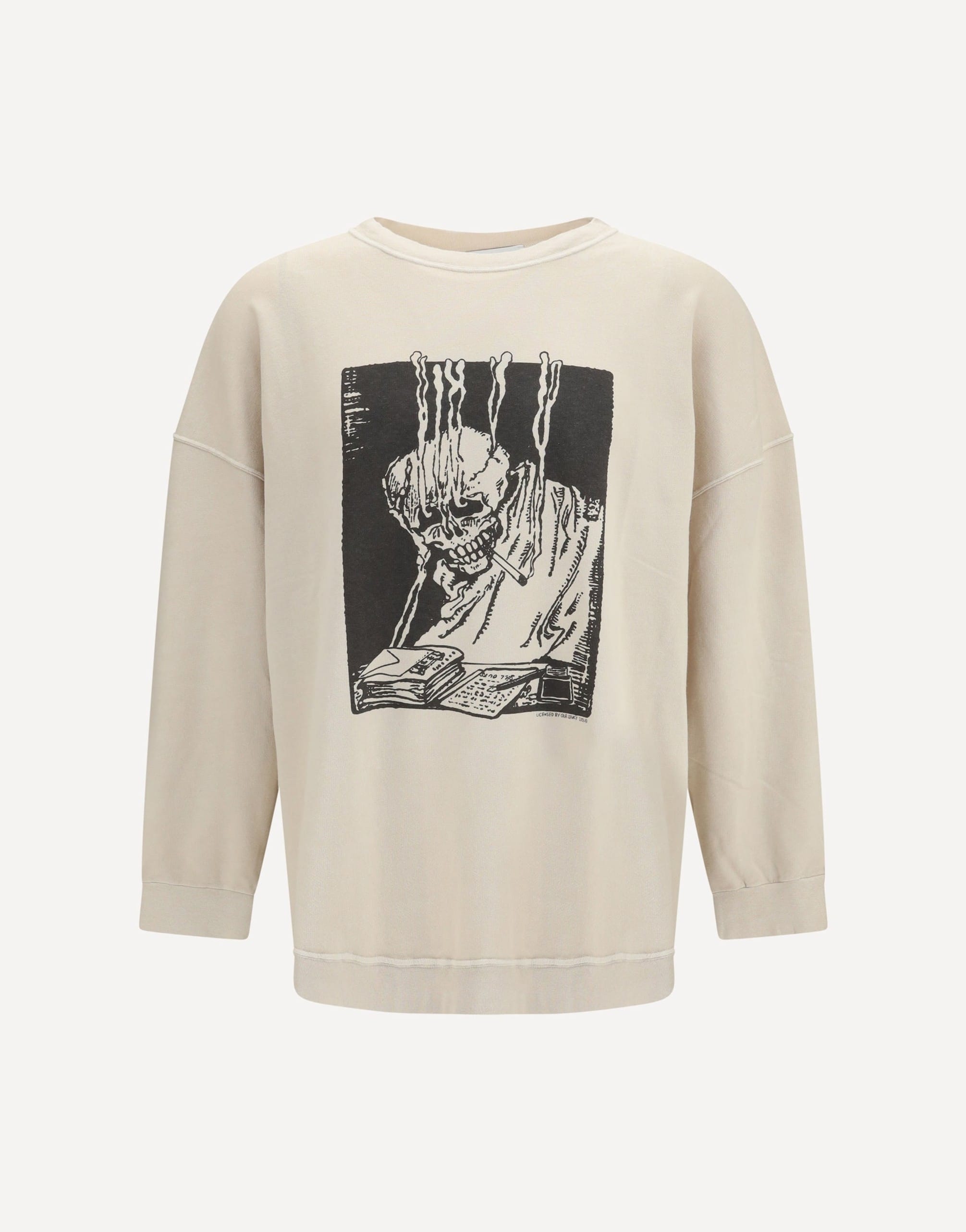 Our Legacy Angry Fan Mail Oversized Graphic Sweatshirt