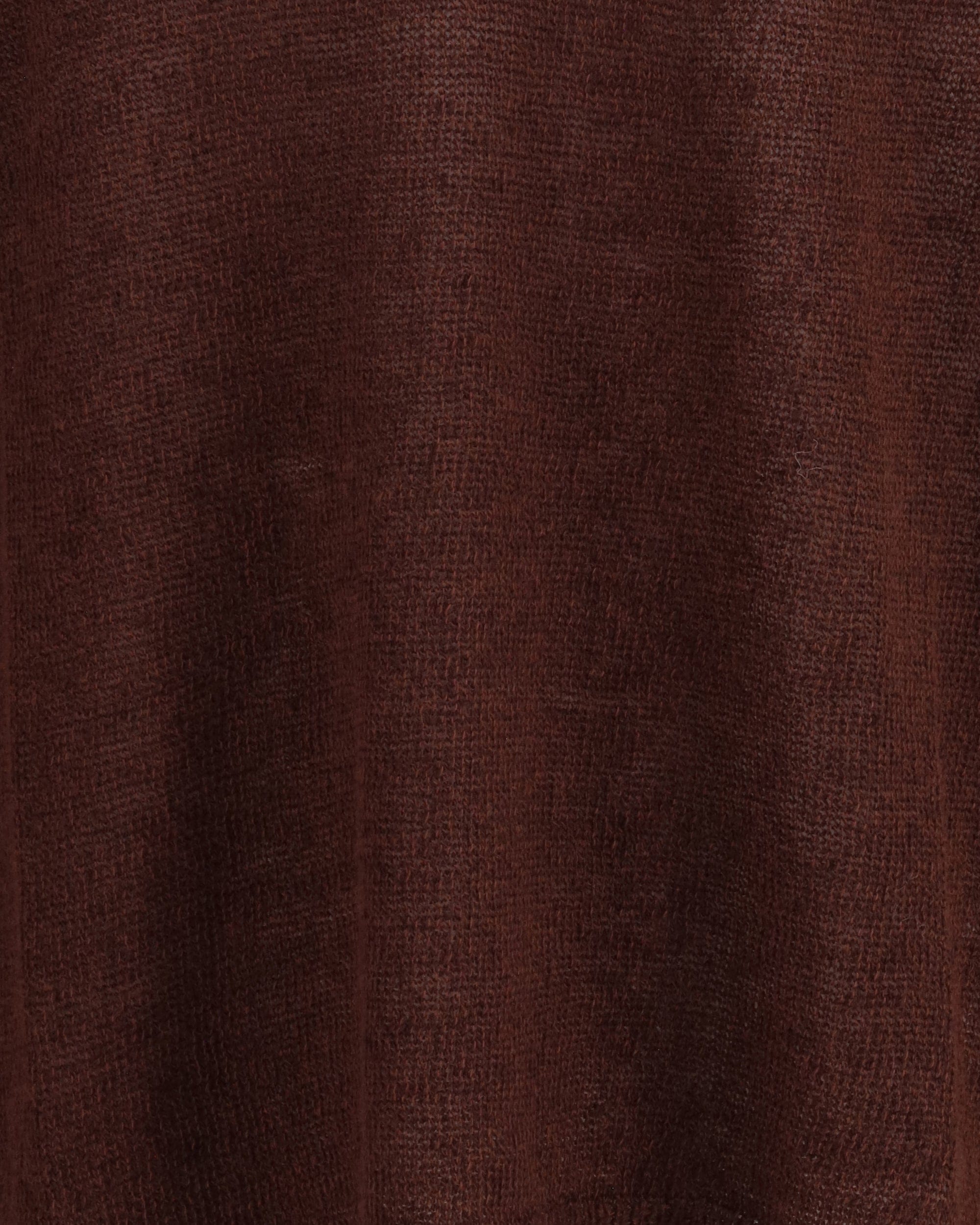 Our Legacy Linen V-Neck Sweater With Ribbed Trim