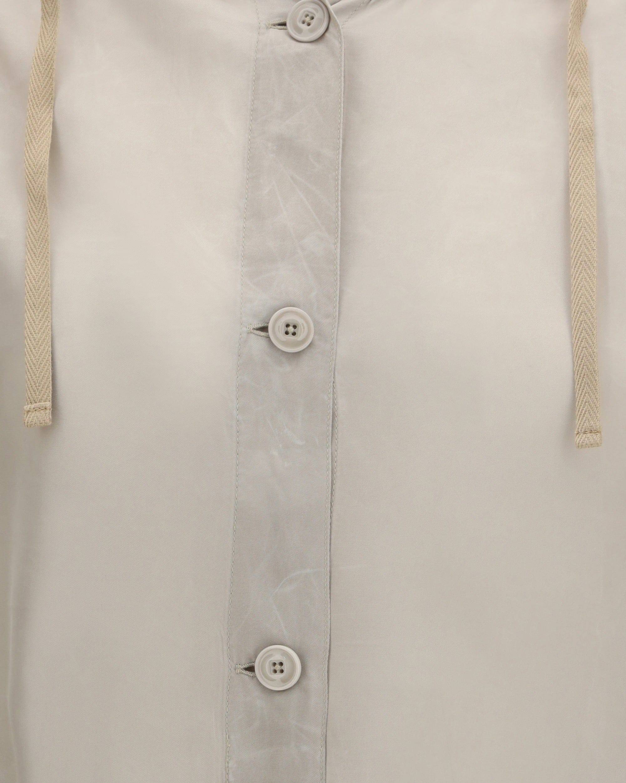 Our Legacy Rover Wax-Dipped Shirt With Hood
