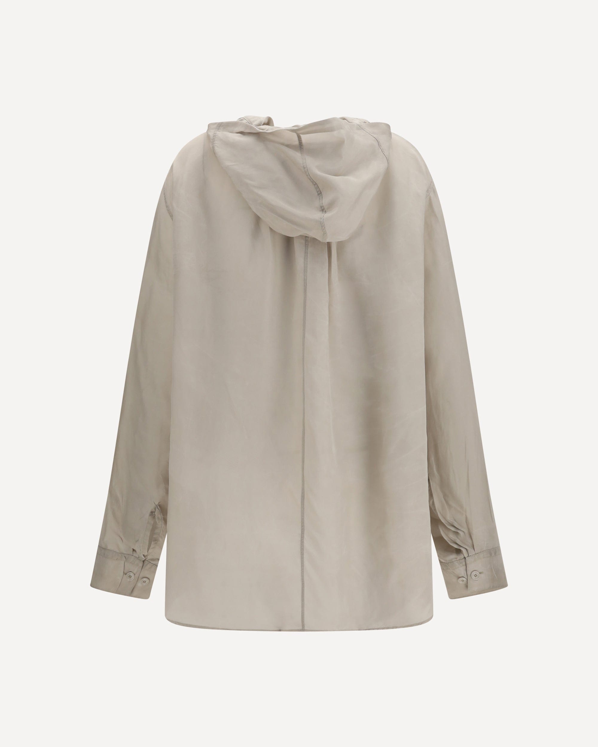 Our Legacy Rover Wax-Dipped Shirt With Hood