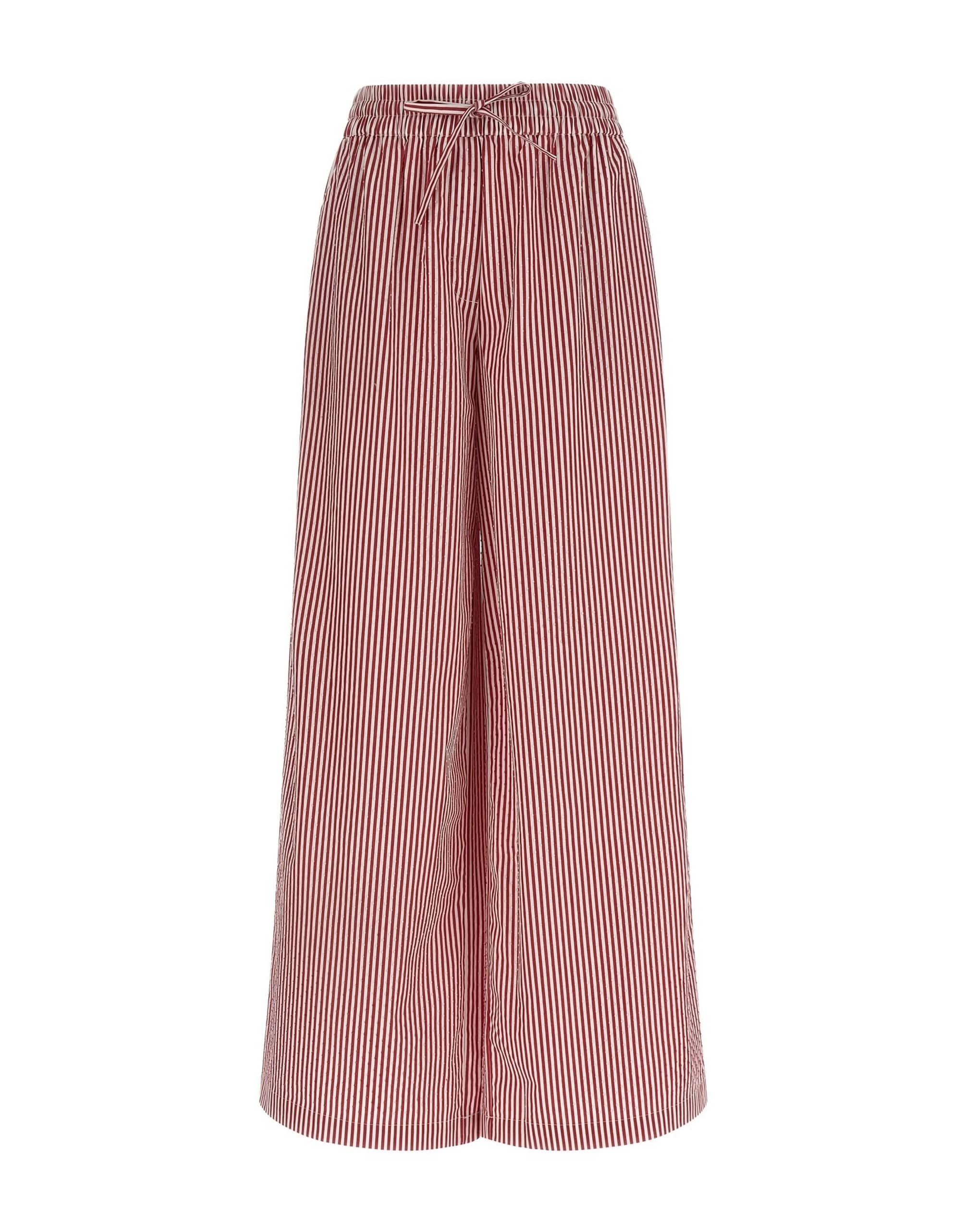 P.A.R.O.S.H. P.A.R.O.S.H. Cashine Rhinestone Stripe Pants