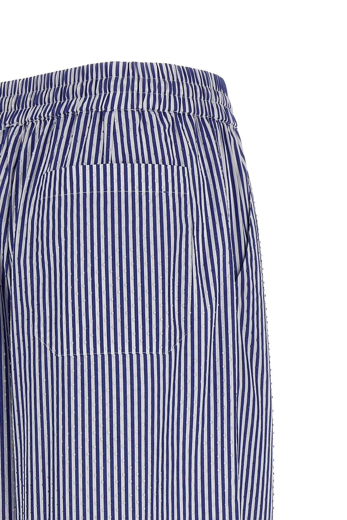P.A.R.O.S.H. P.A.R.O.S.H. Cashine Striped Rhinestone Pants