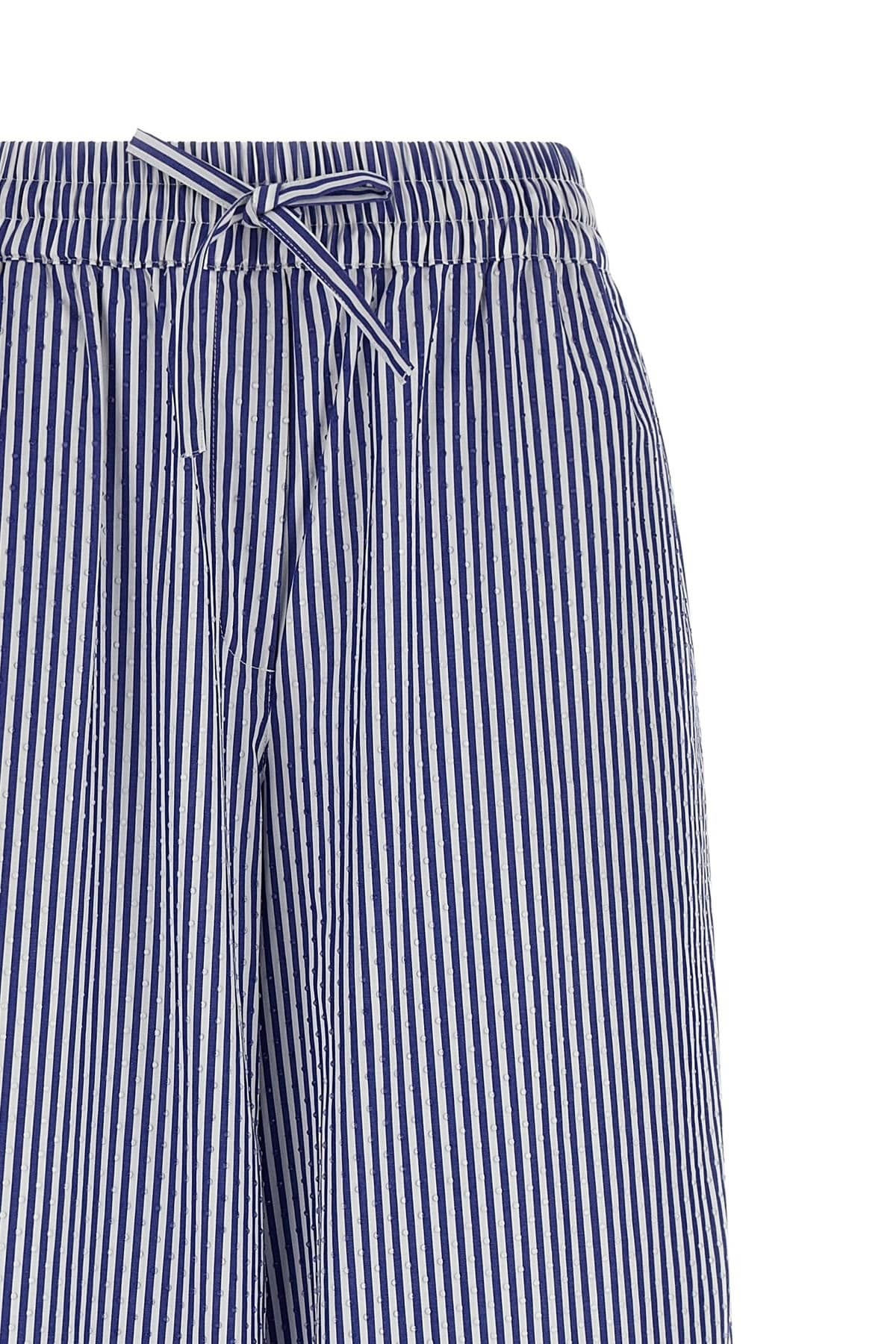 P.A.R.O.S.H. P.A.R.O.S.H. Cashine Striped Rhinestone Pants