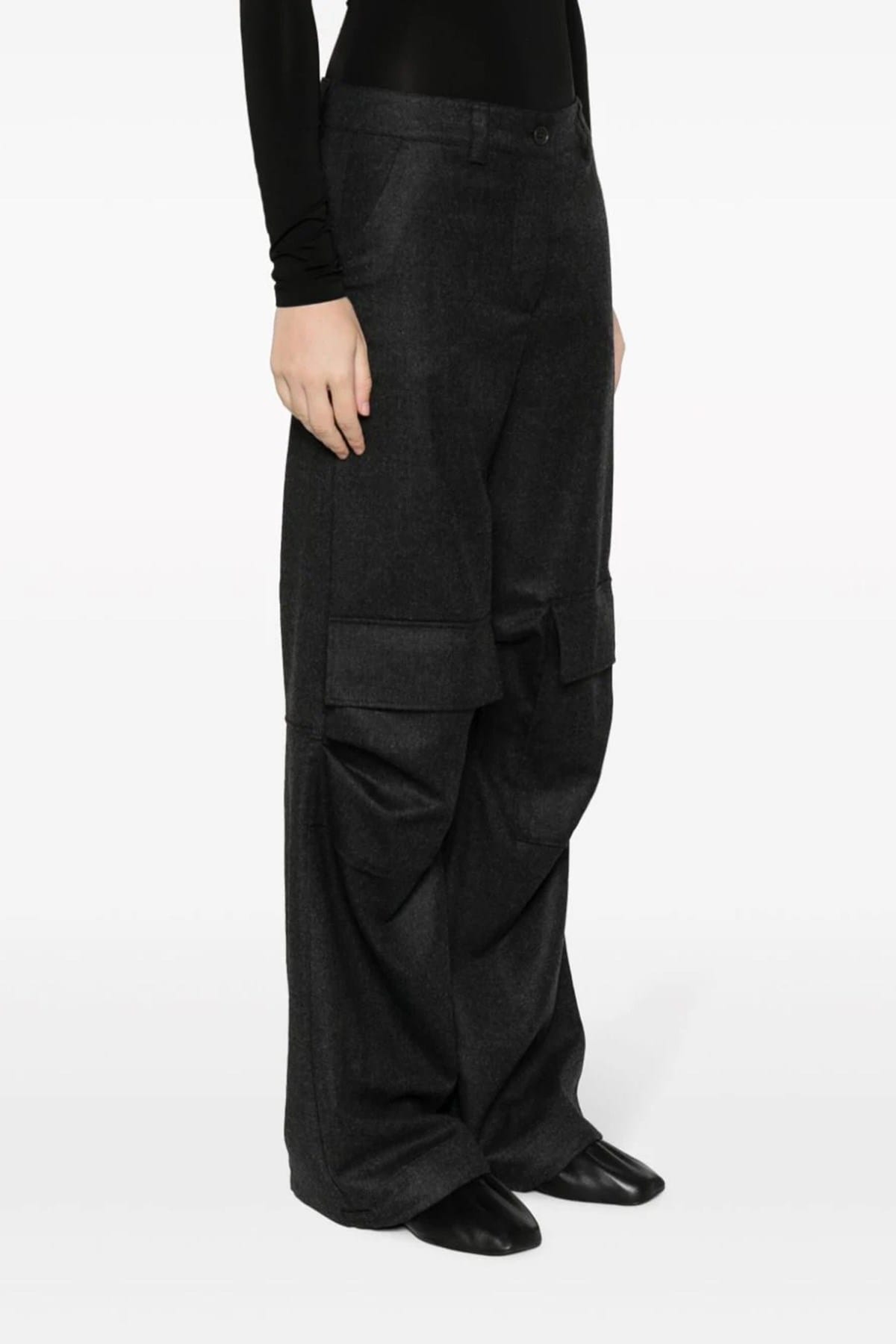 P.A.R.O.S.H. P.A.R.O.S.H. Gray Cargo Pants
