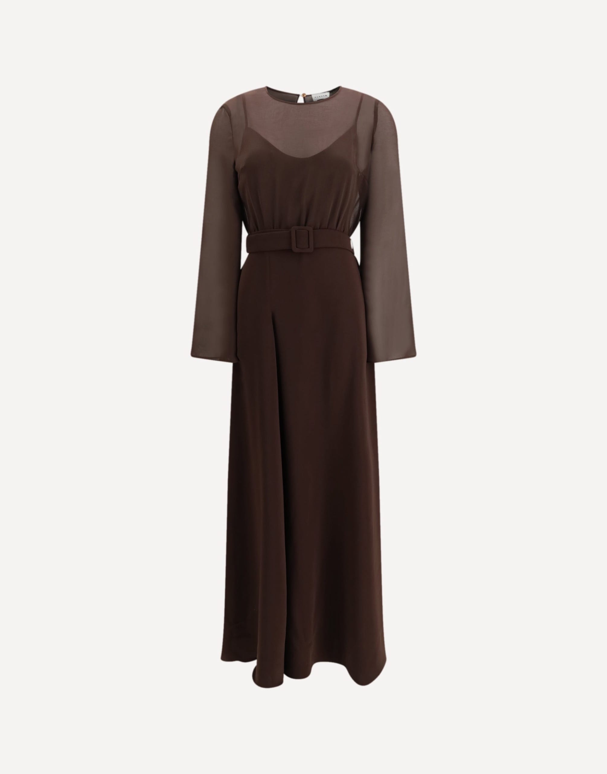 P.A.R.O.S.H. Long Belted Dress