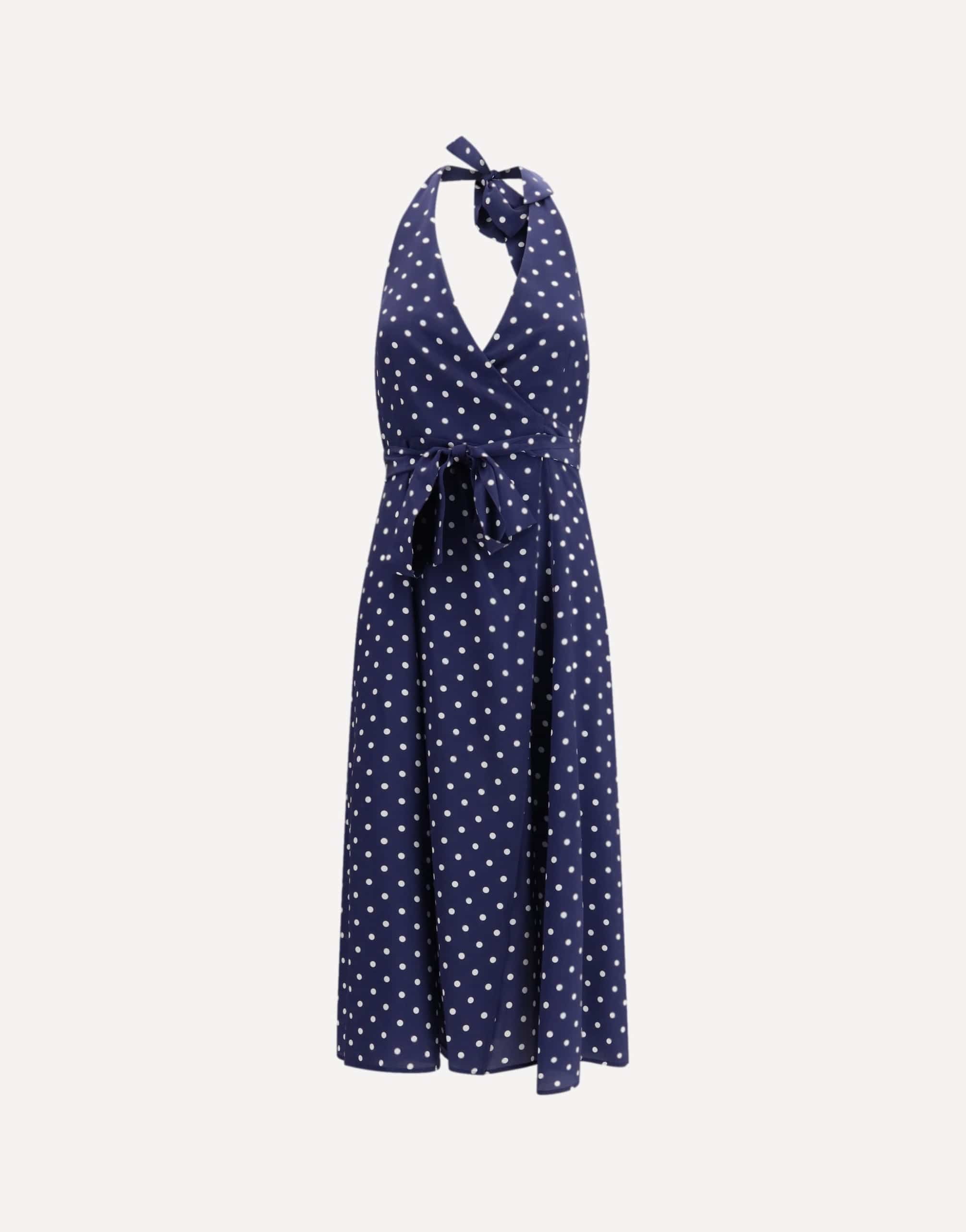 P.A.R.O.S.H. Polka-Dot Silk Maxi Dress