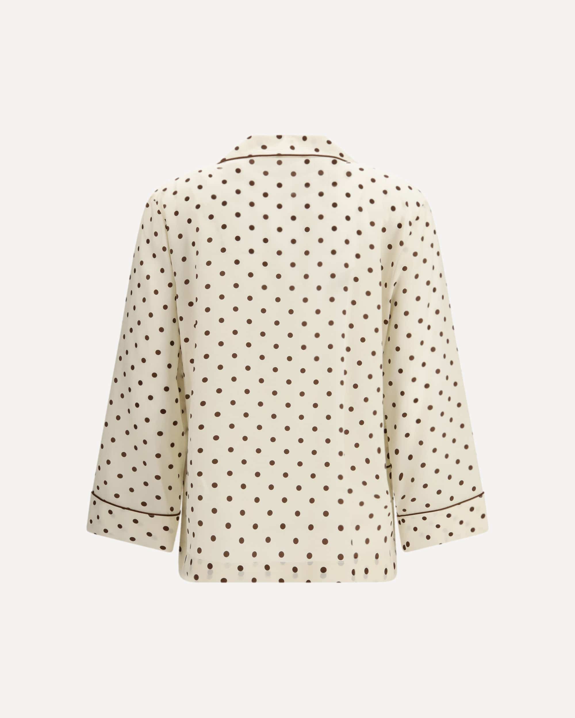 P.A.R.O.S.H. Polka-Dot Silk Shirt - alternate view