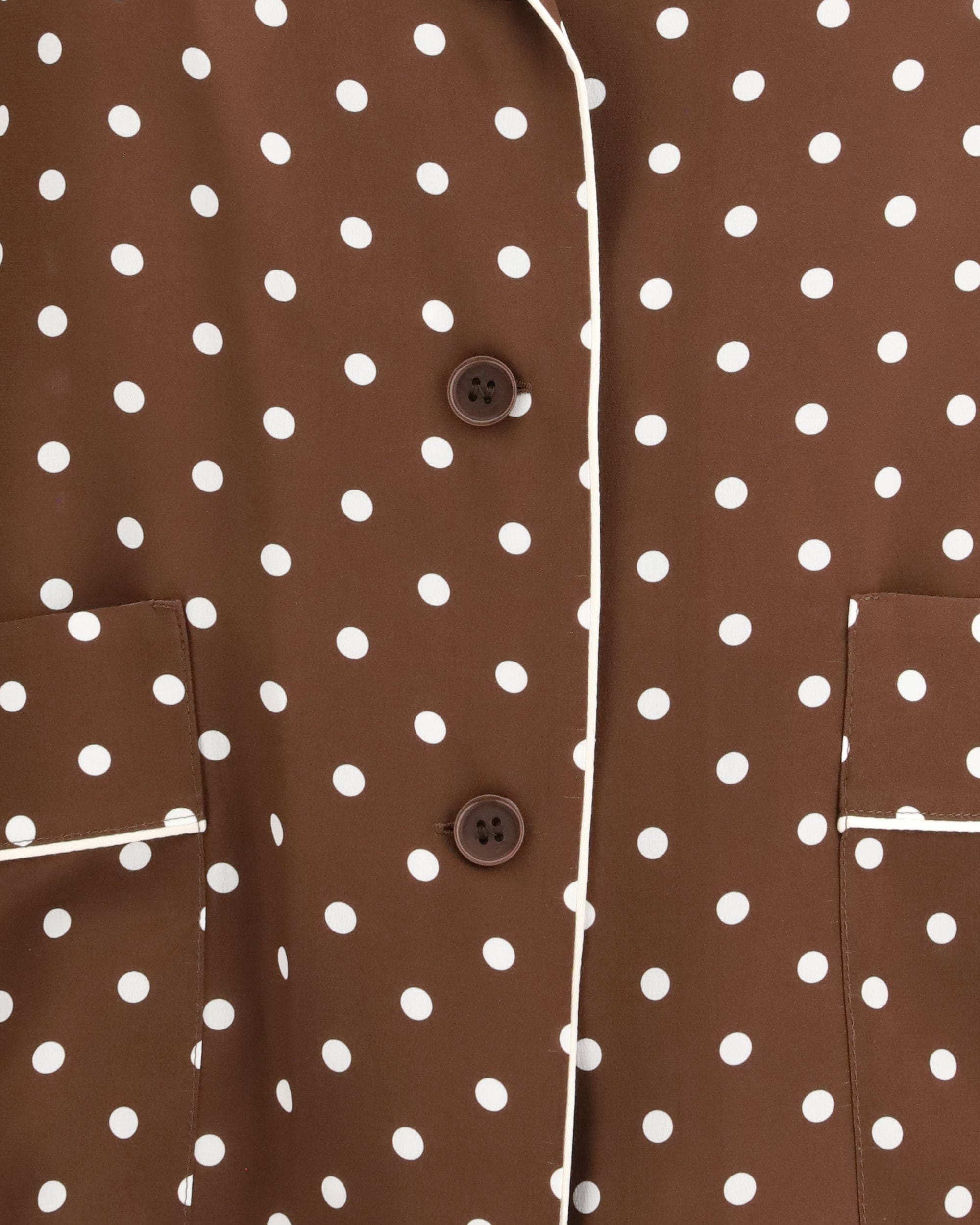 P.A.R.O.S.H. Polka-Dot Silk Shirt
