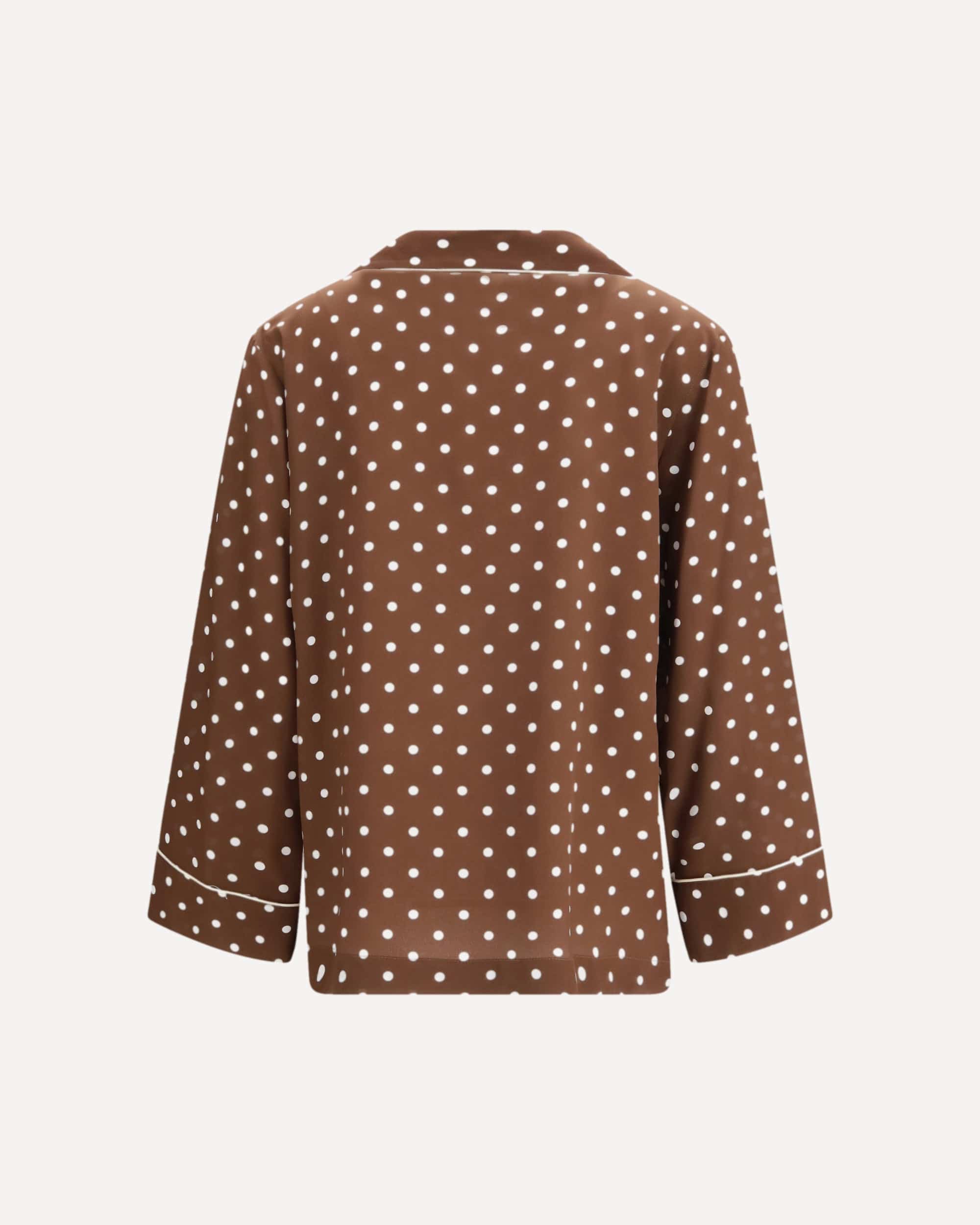 P.A.R.O.S.H. Polka-Dot Silk Shirt - alternate view