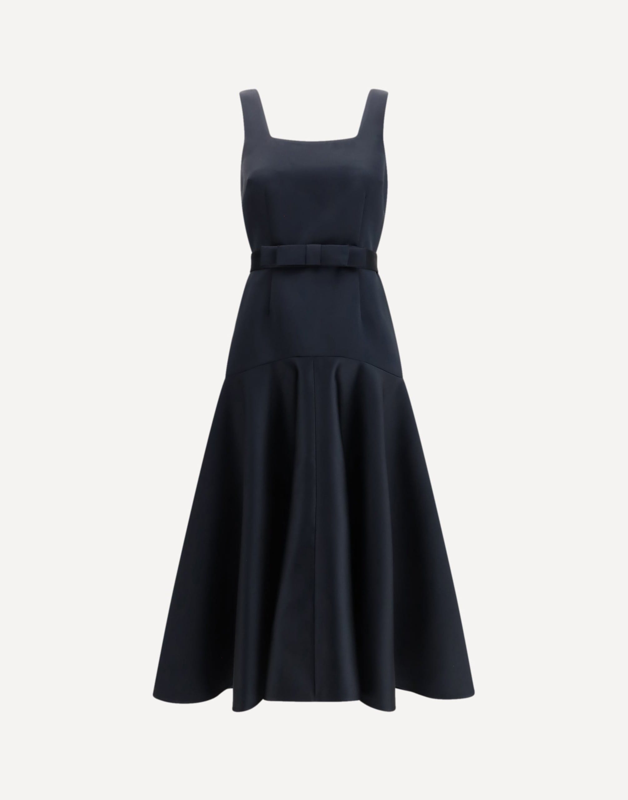 P.A.R.O.S.H. Satin Midi Dress With Bow