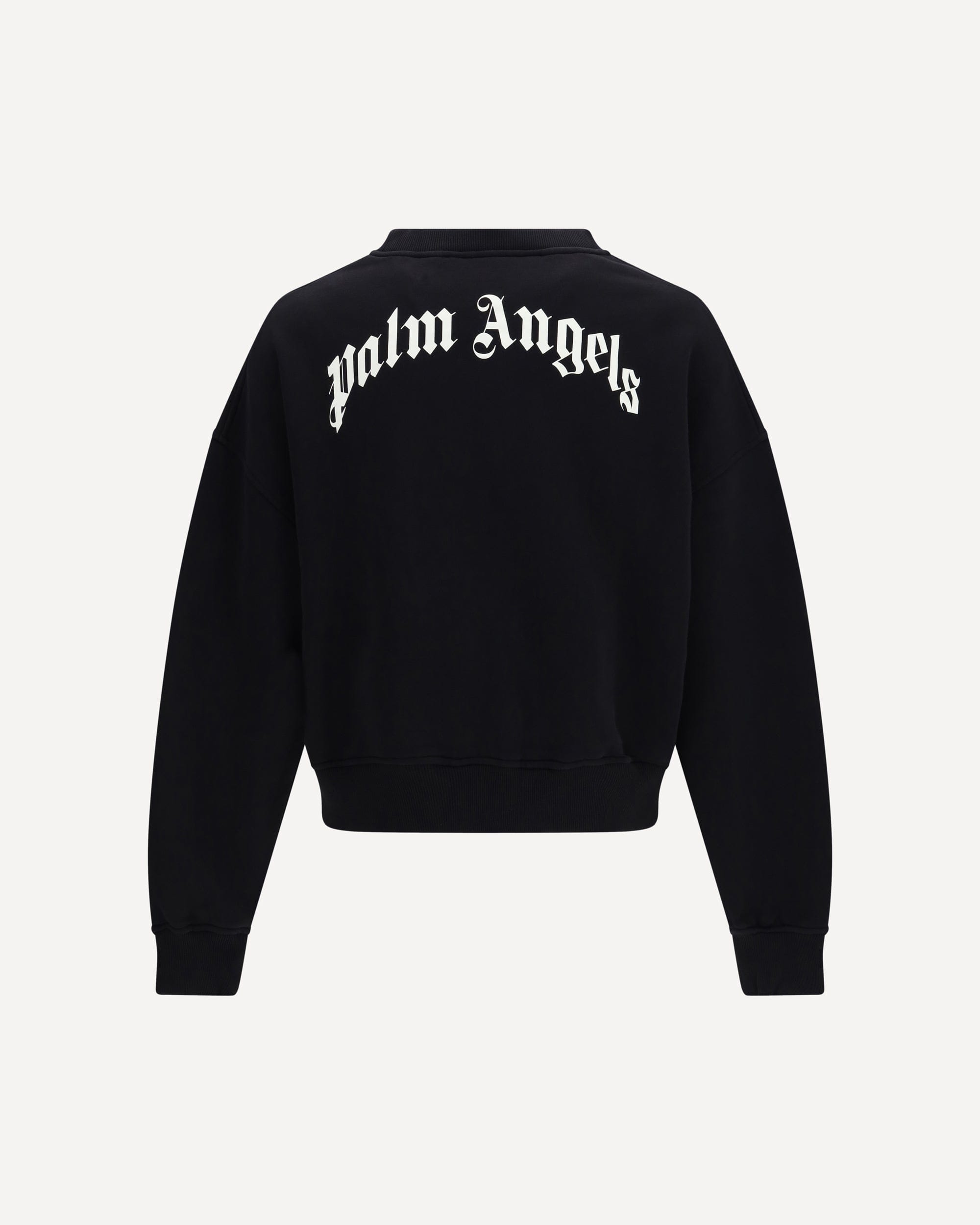 Sweatshirt à logo courbe au dos - alternate view