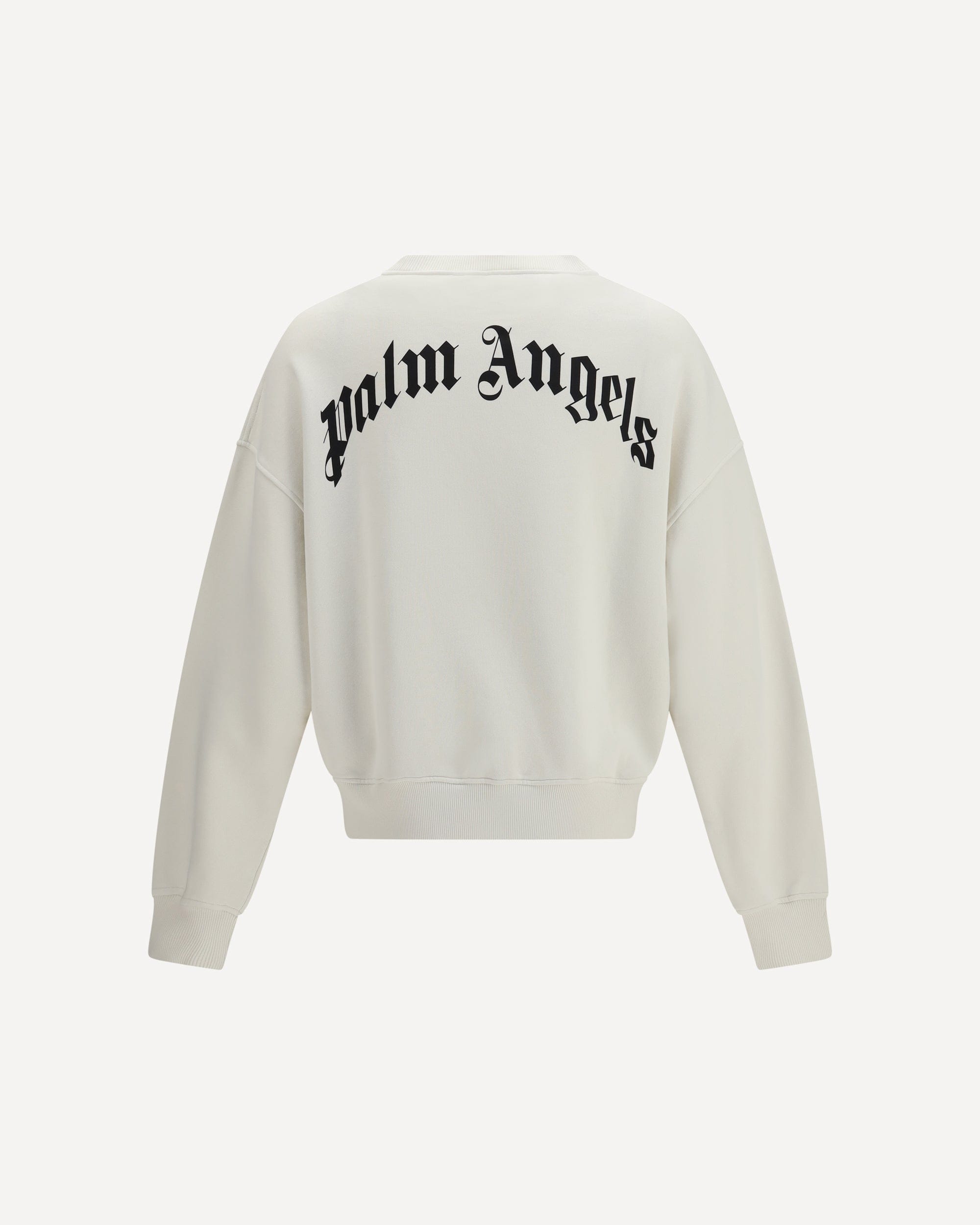 Sweatshirt à logo courbé au dos - alternate view