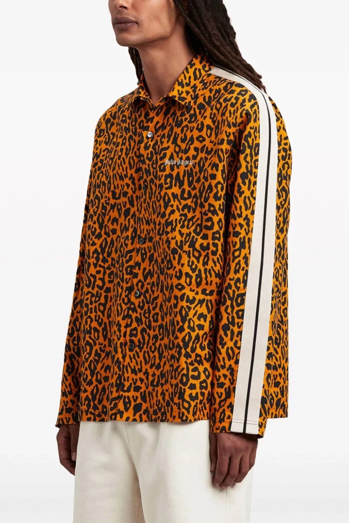Palm Angels Palm Angels Cheetah Track Shirt