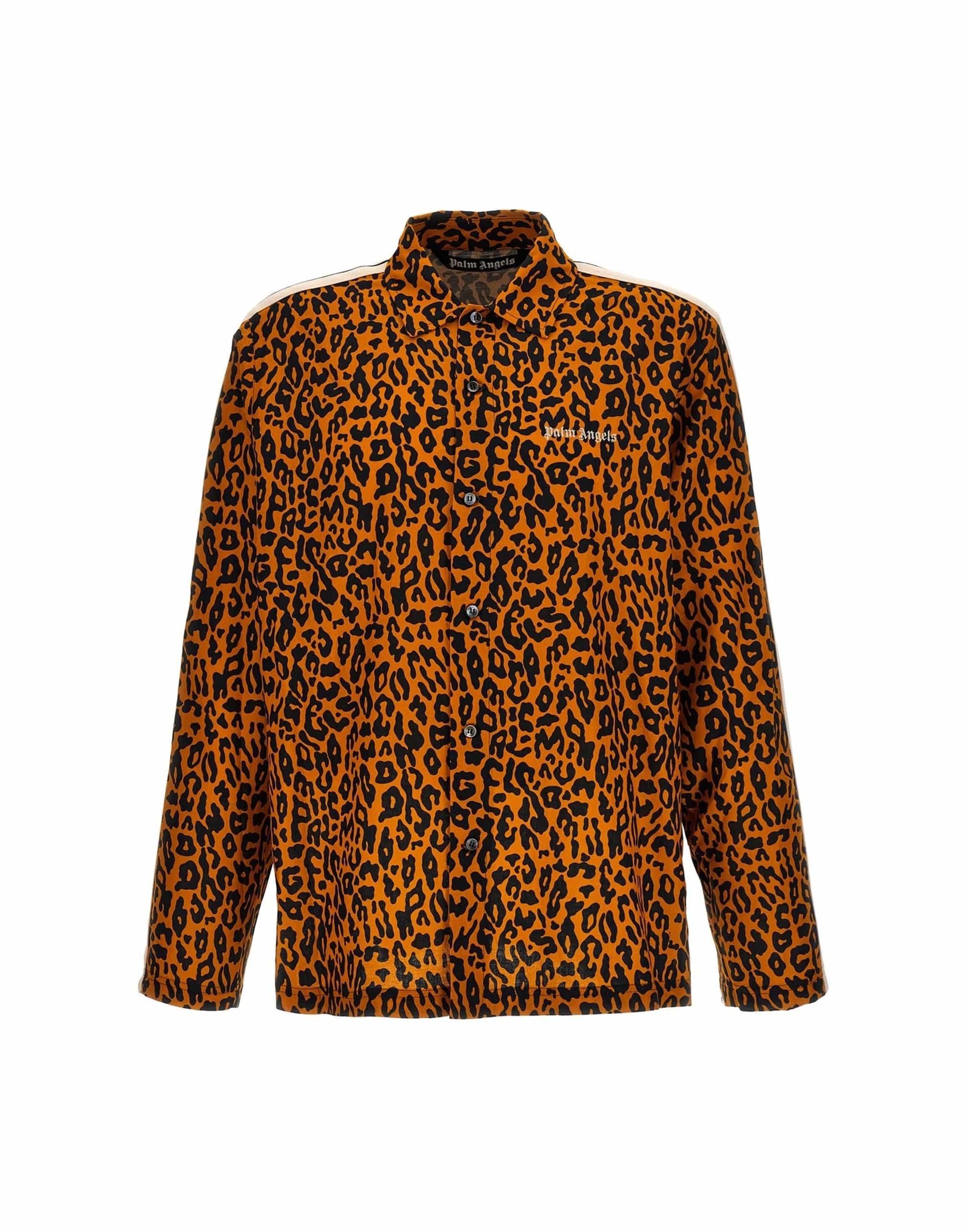 Palm Angels Palm Angels Cheetah Track Shirt