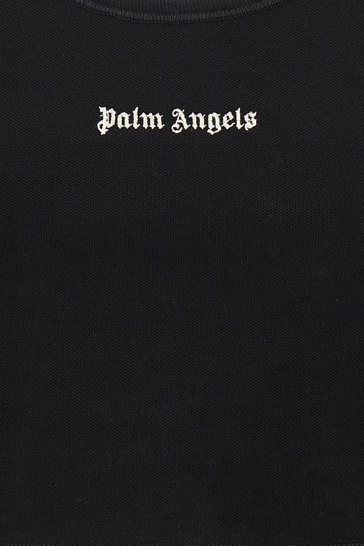 Palm Angels Palm Angels Classic Logo Crop Tank Top