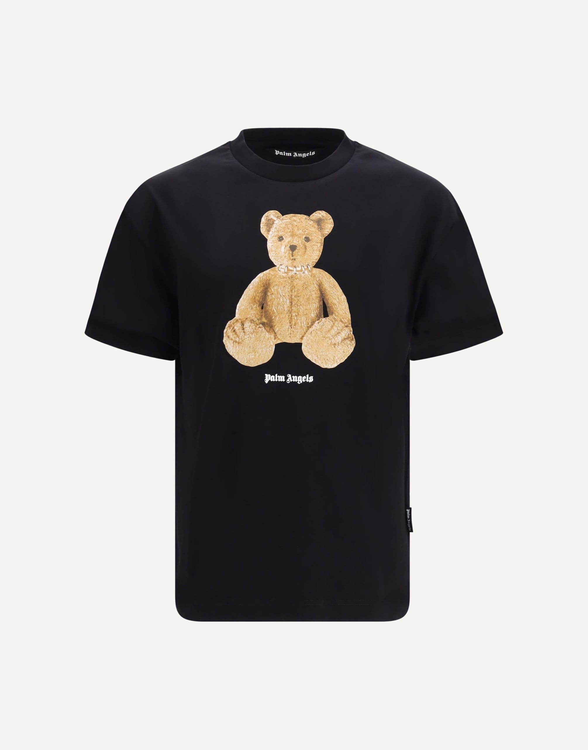 Palm Angels Cotton Bear Print T-Shirt