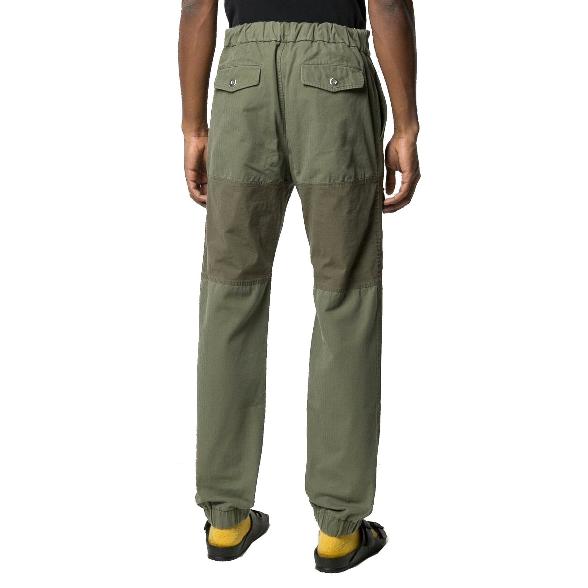 Palm Angels Cotton Drawstring Cargo Trousers