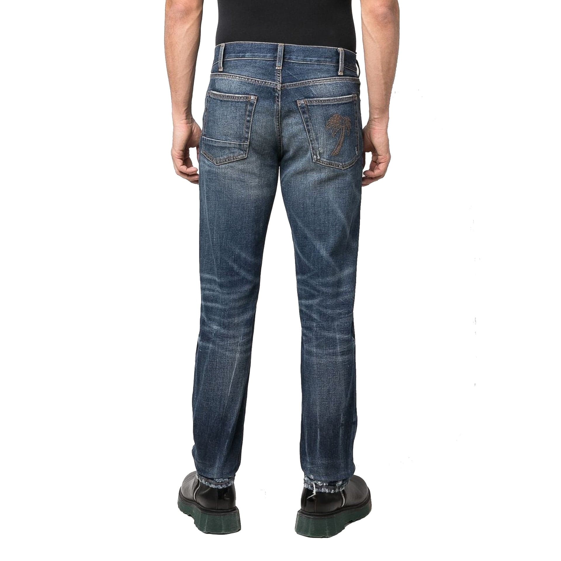 Palm Angels Cotton Jeans
