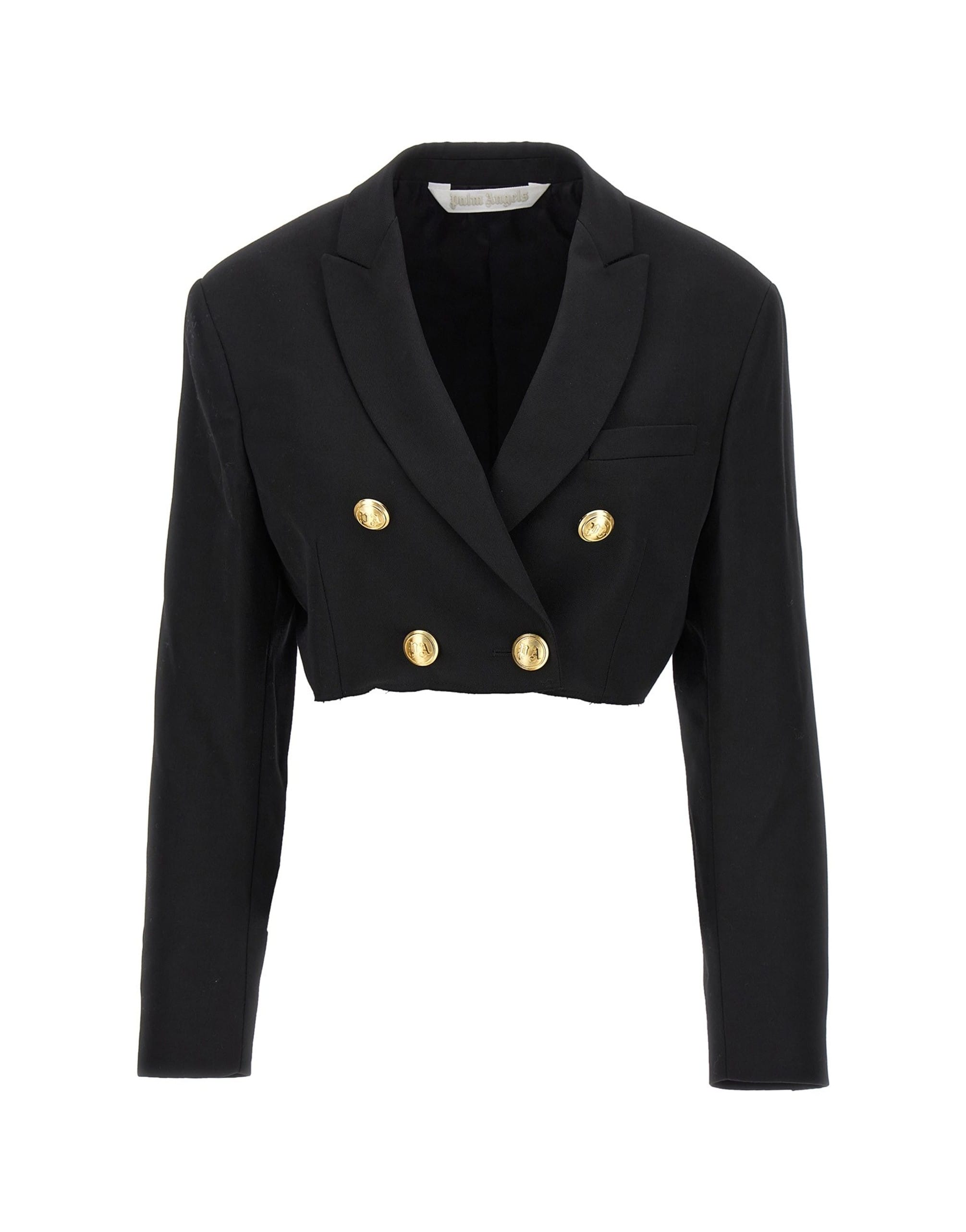 Palm Angels Palm Angels Cropped Blazer