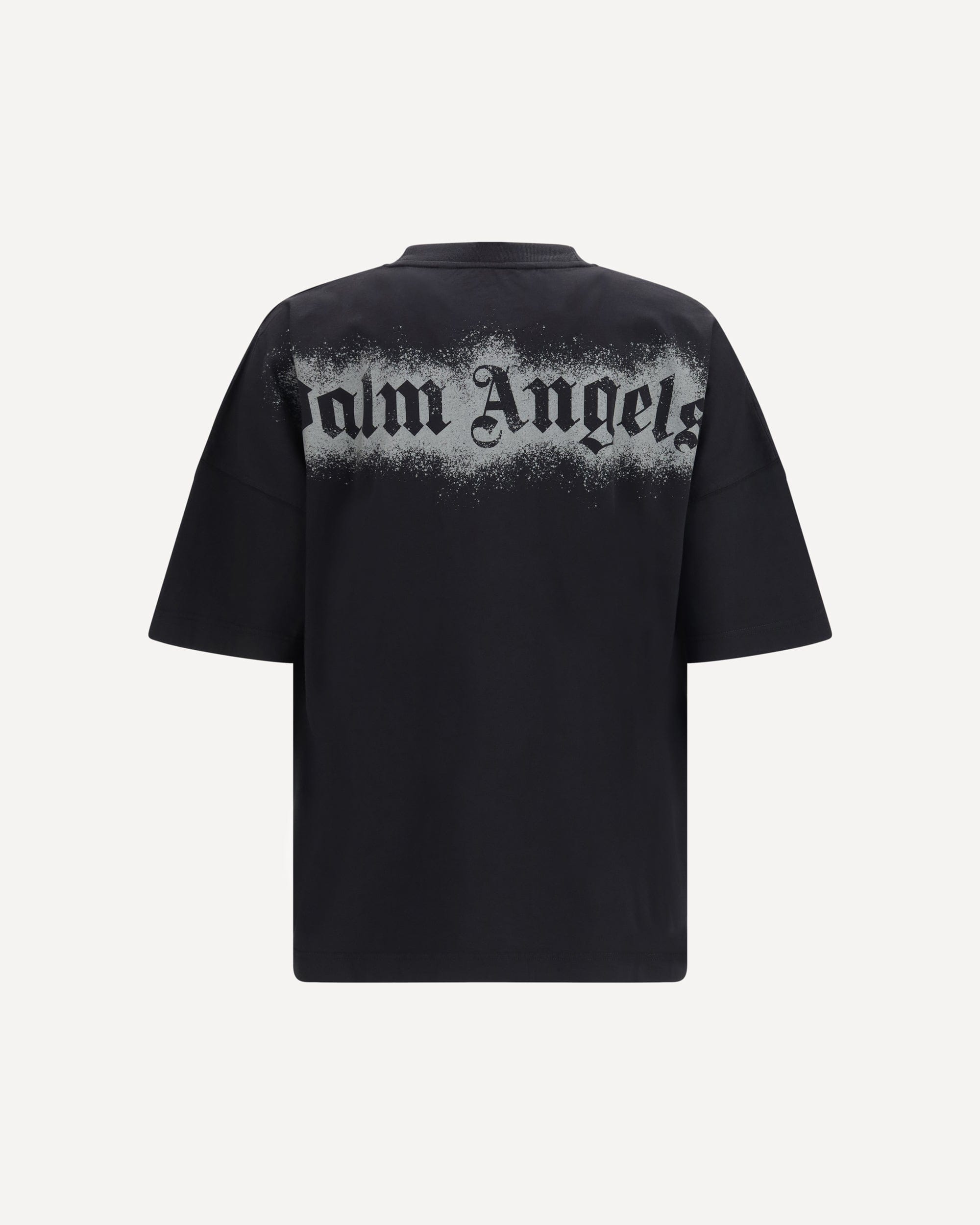 Palm Angels Curved Logo Cotton T-Shirt - alternate view
