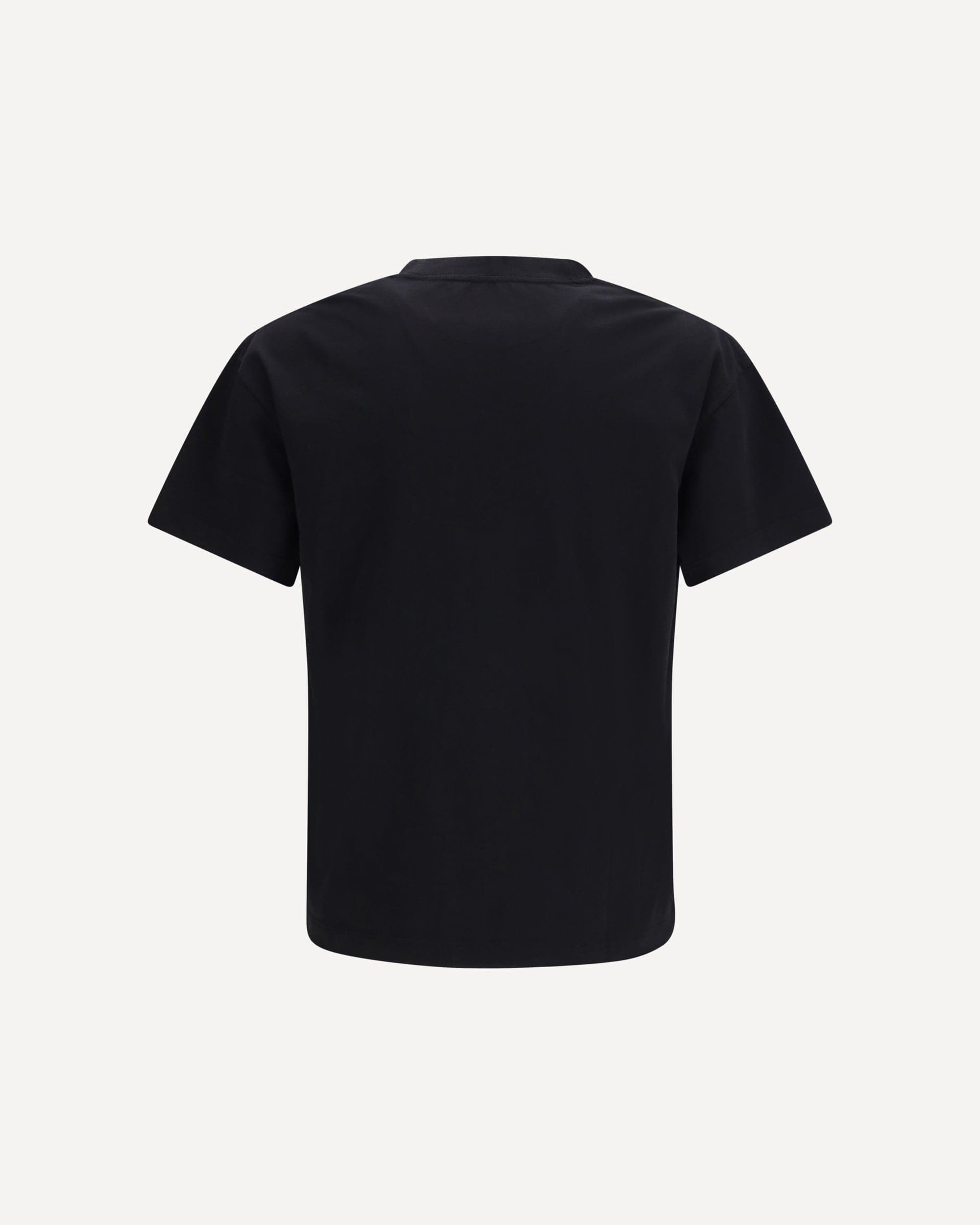 Palm Angels Curved Logo Cotton T‑shirt - alternate view