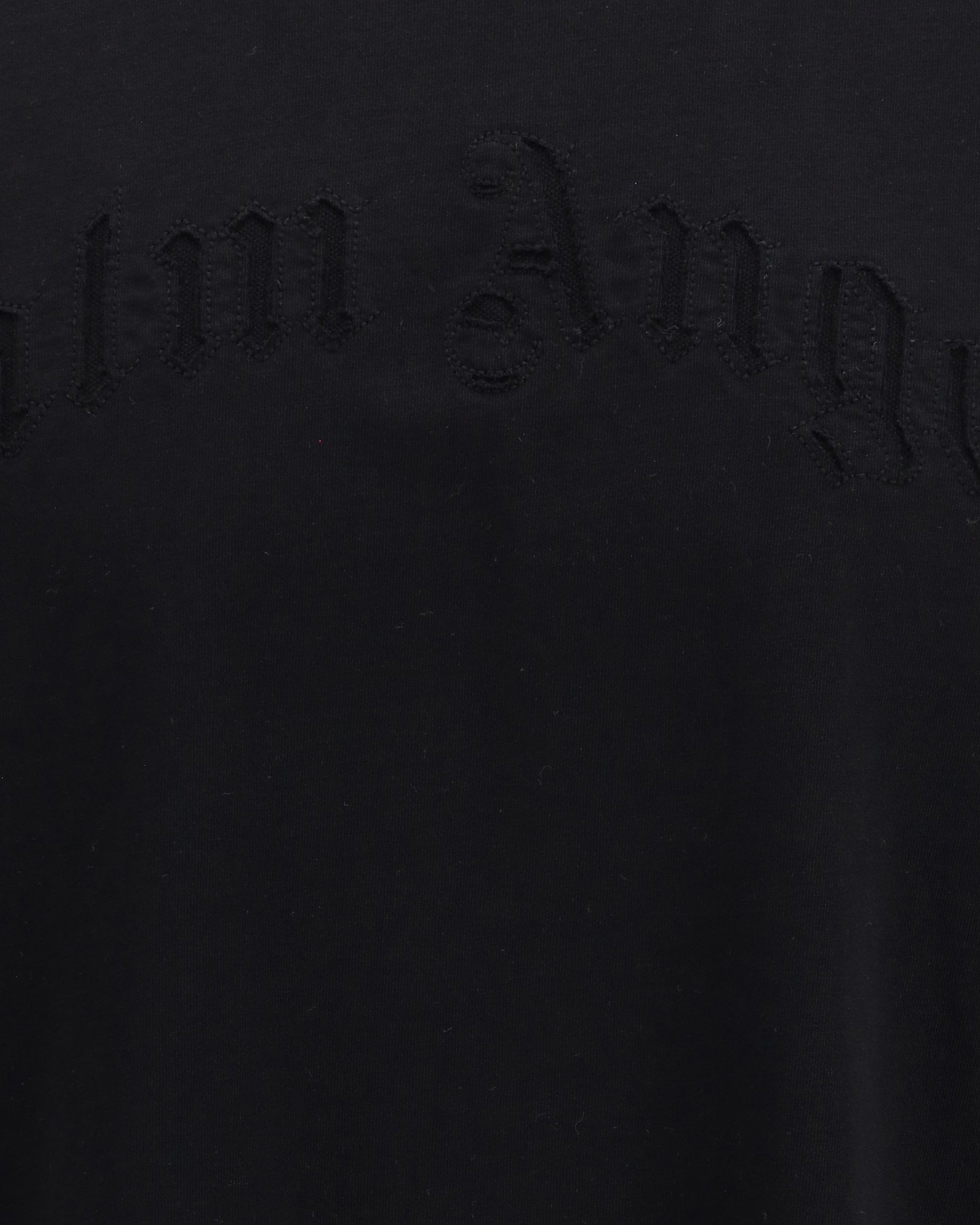 Palm Angels Curved Logo Double-Layer T-Shirt