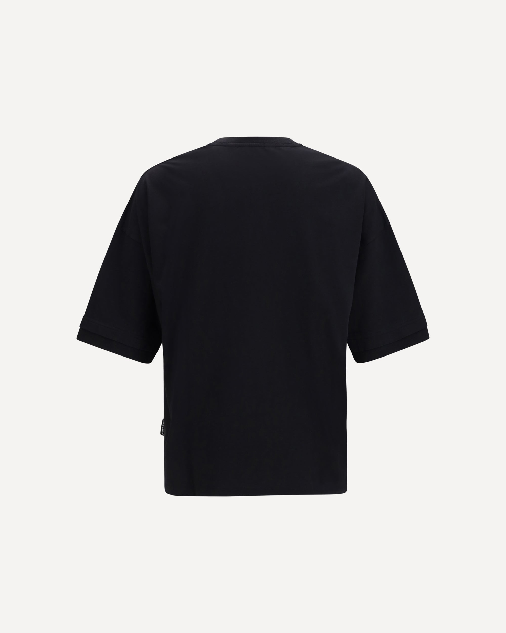 Palm Angels Curved Logo Double-Layer T-Shirt - alternate view