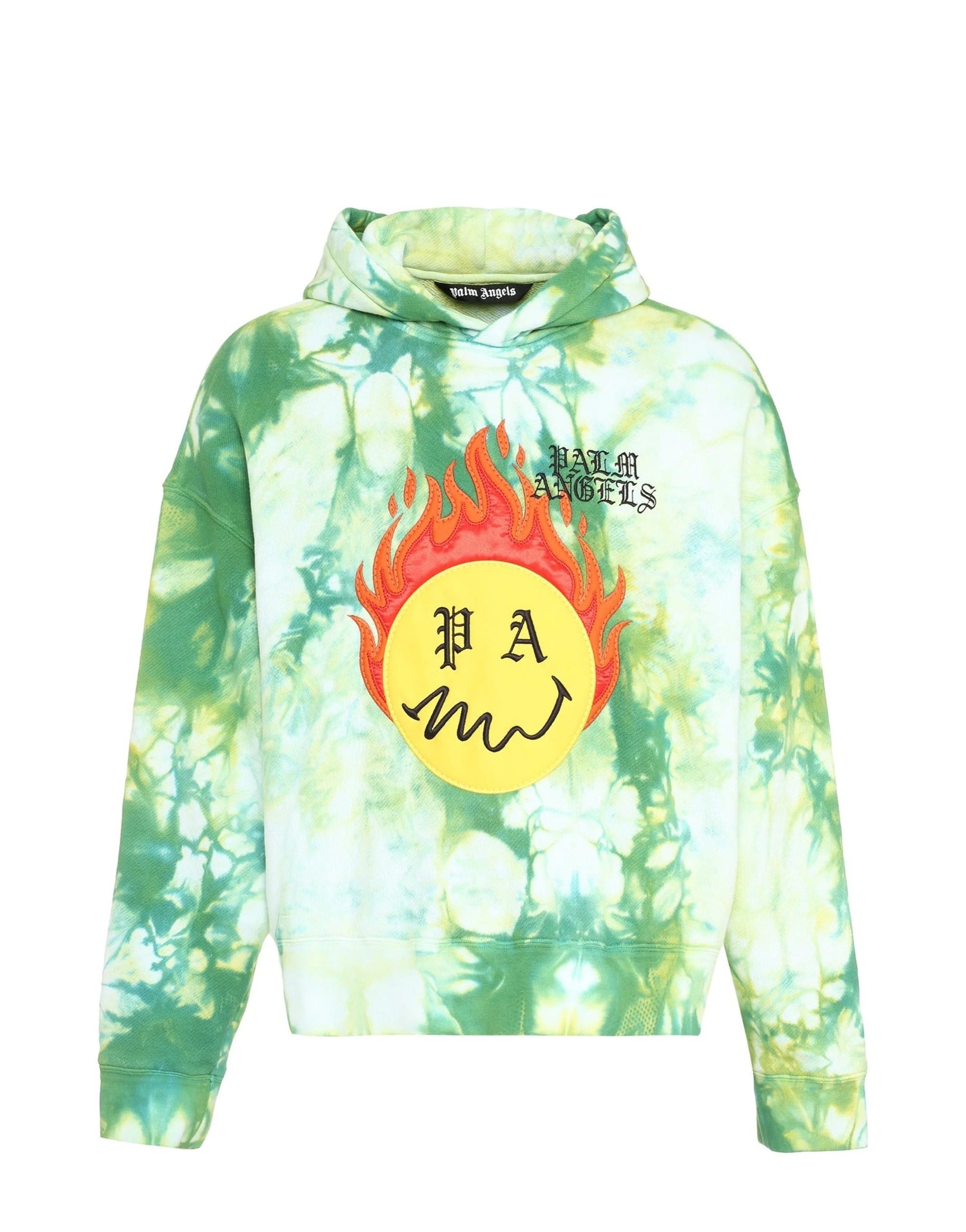 Palm Angels Hoodie Patch Sweatshirt