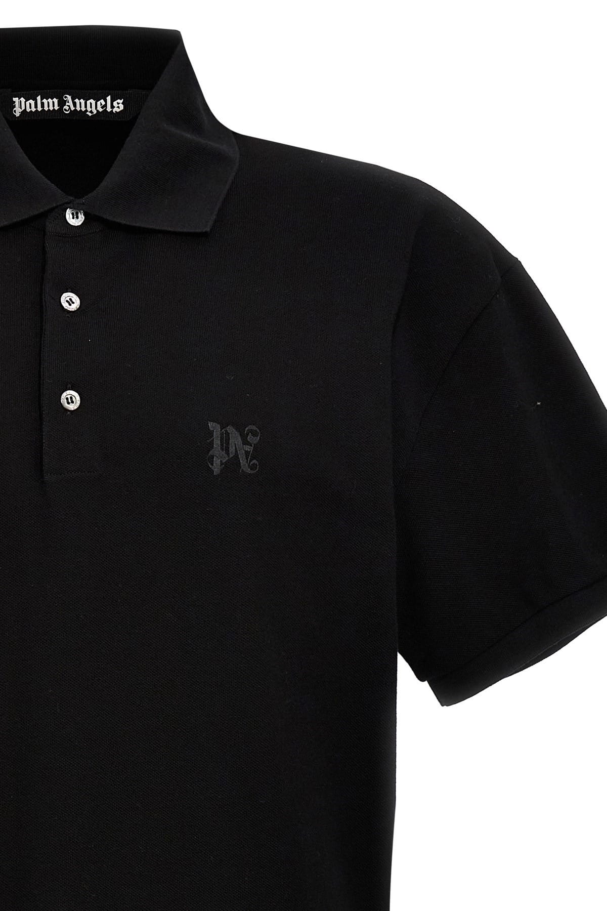 Palm Angels Palm Angels Monogram Polo Shirt