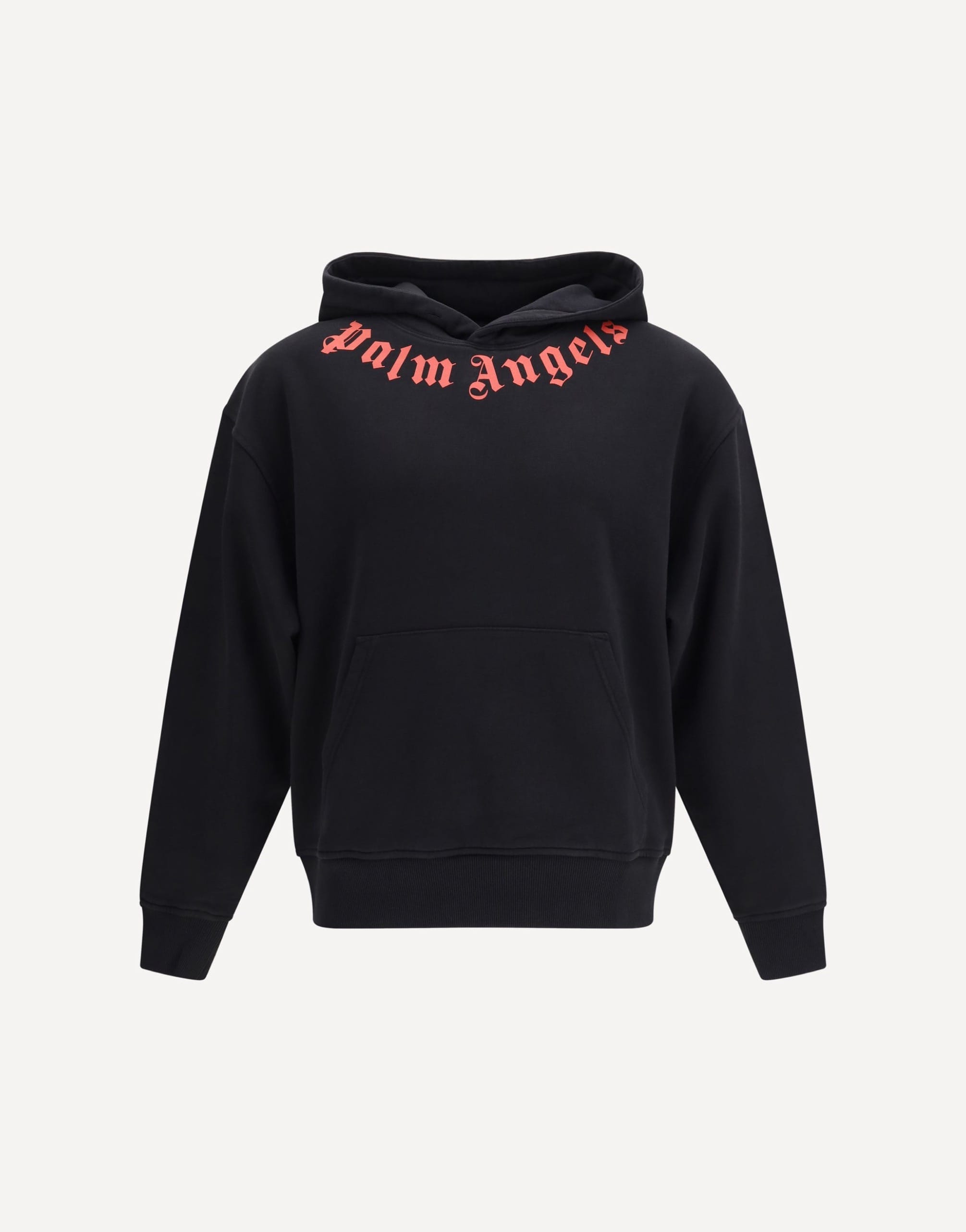 Palm Angels Neck Logo Hoodie