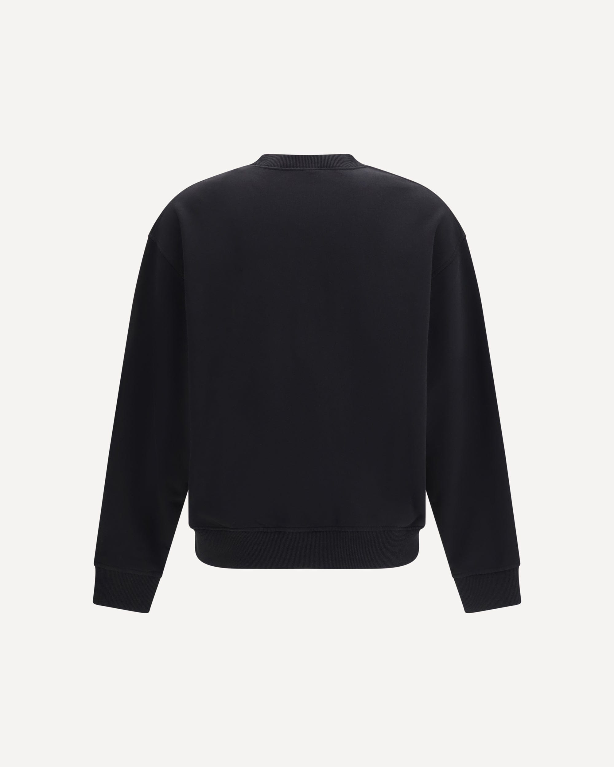 Sweatshirt à logo au col - alternate view