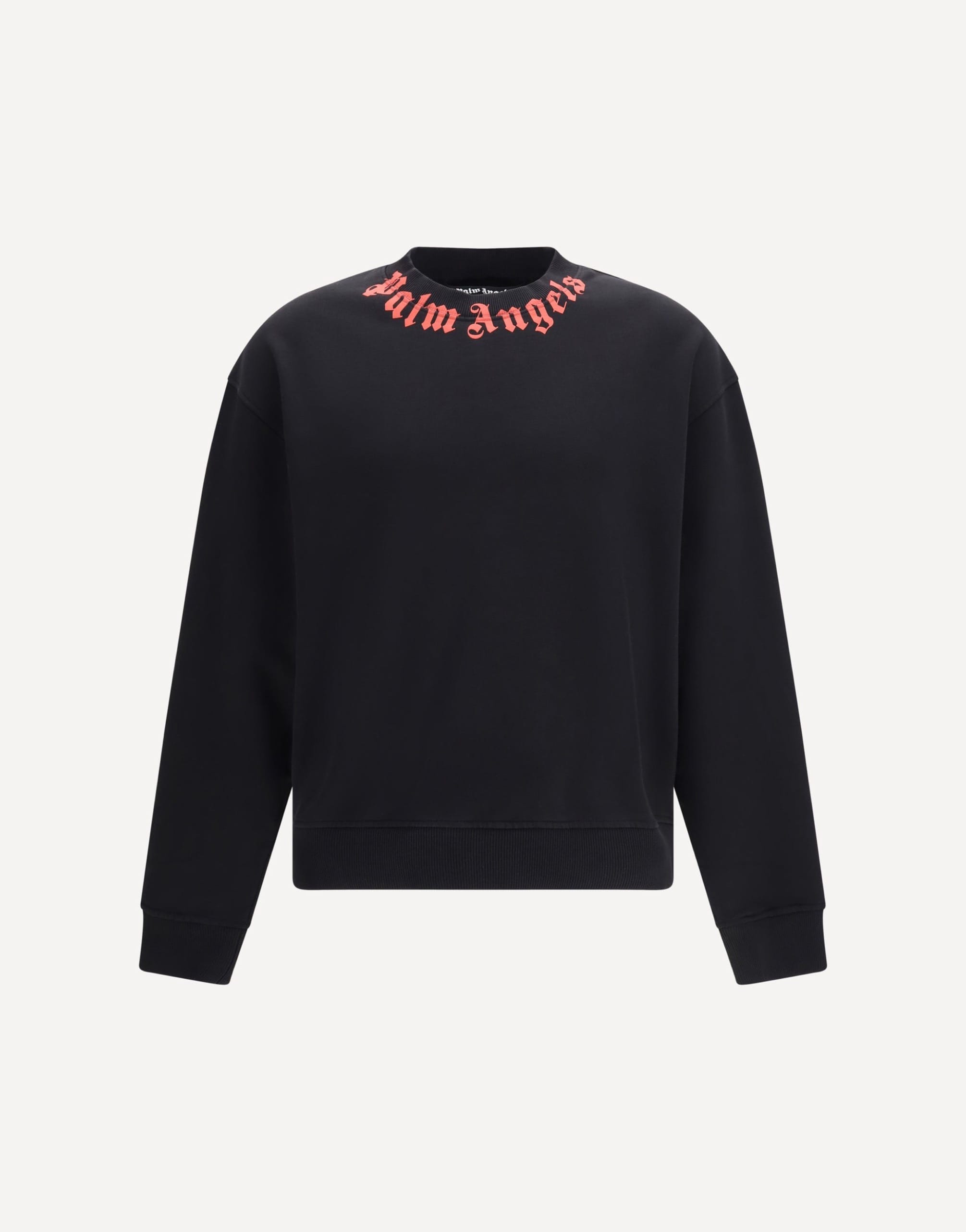 Palm Angels Neck Logo Sweatshirt